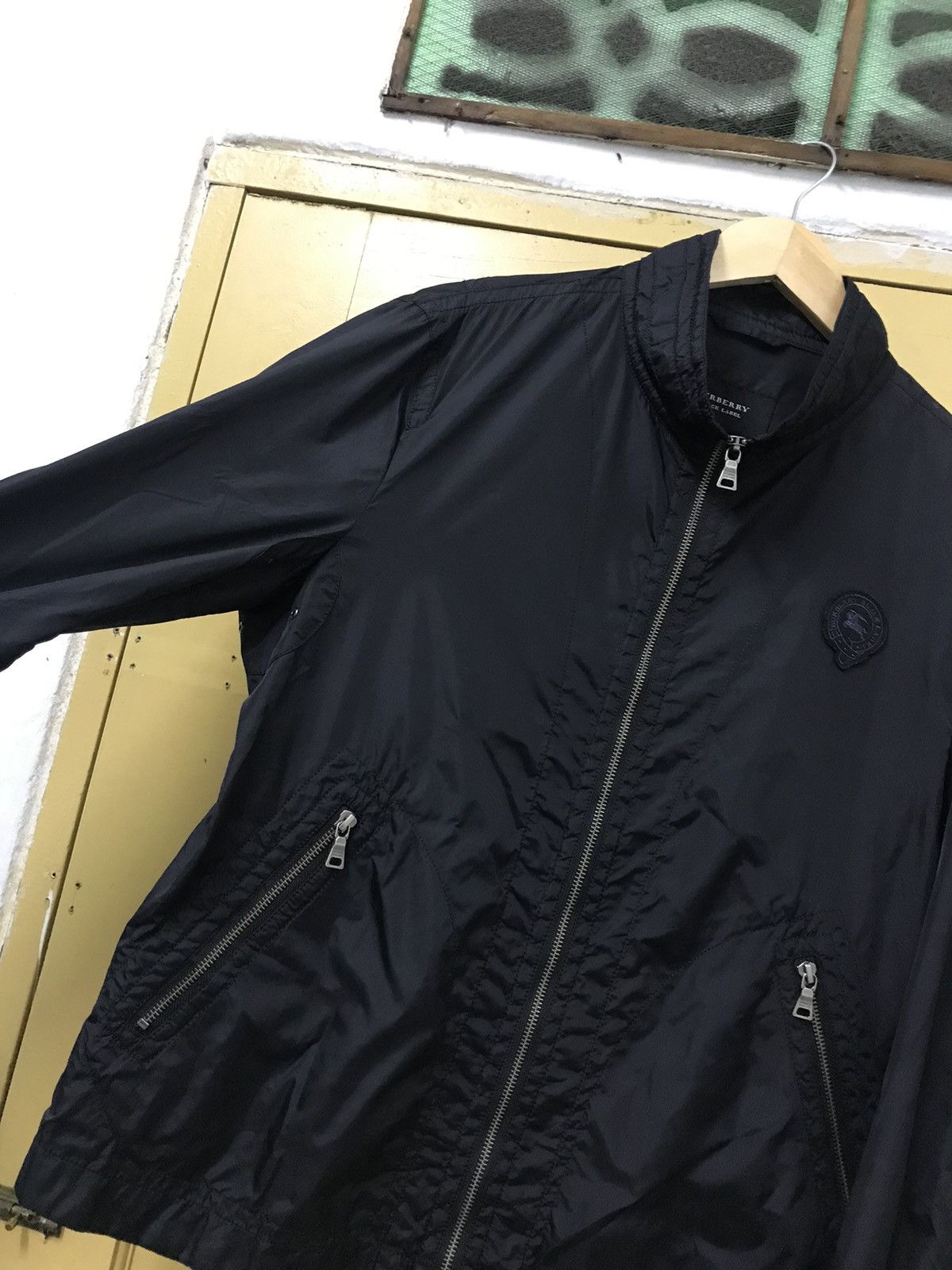 Burberry Vintage Burberry Bondage Nylon Light Jacket Black Size L / US 10 / IT 46 - 9 Thumbnail