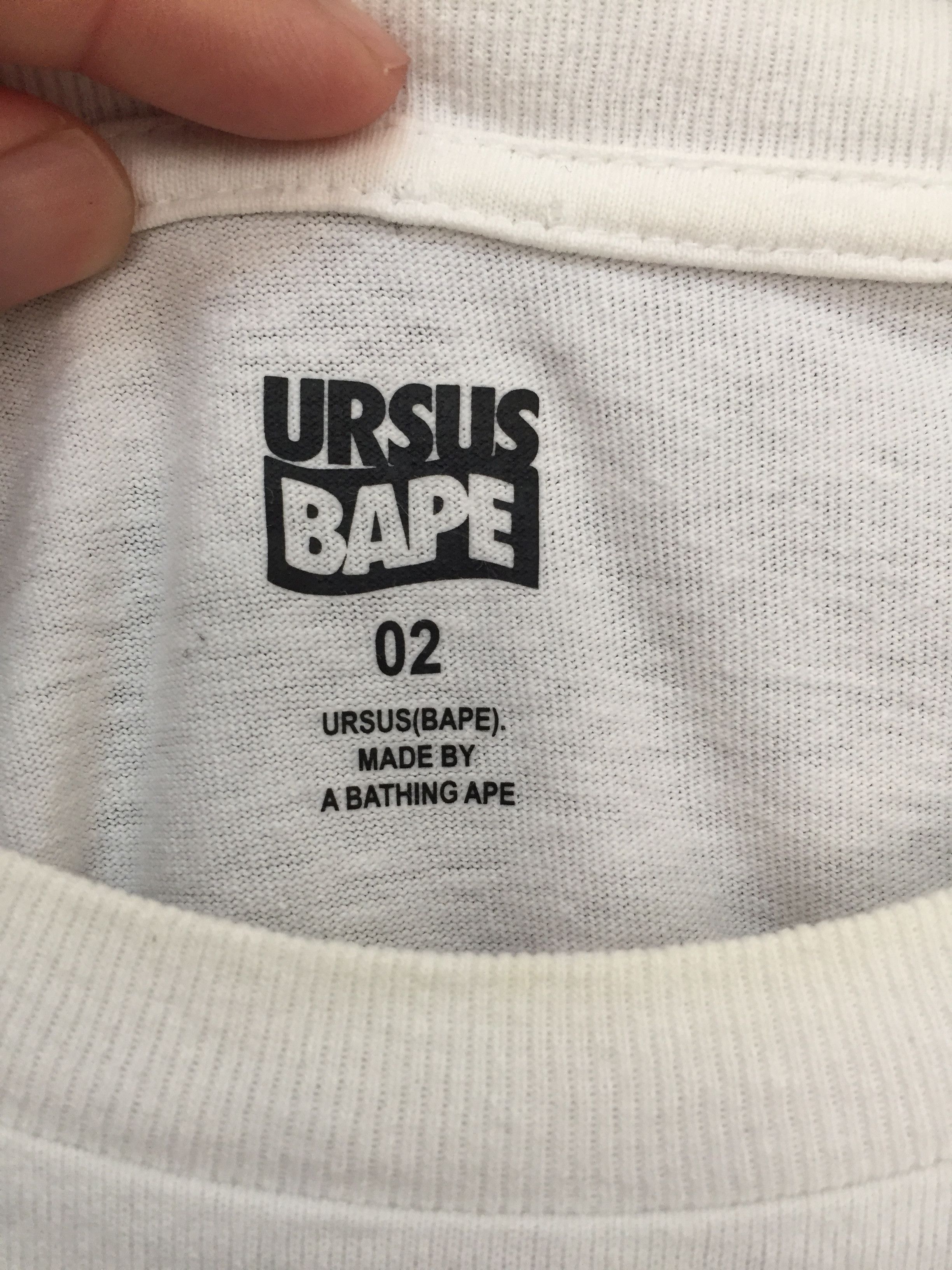 Bape × Wtaps BAPE x Wtaps Ursus Eat me Poison tee Size US M / EU 48-50 / 2 - 5 Thumbnail