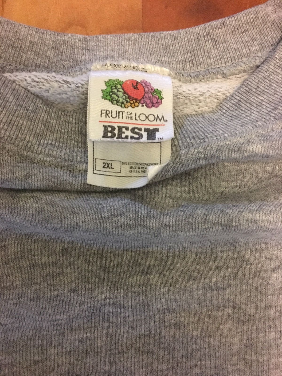 Polo Ralph Lauren × Vintage Vintage Hanes Polo Ralph Lauren Crew Neck Size US XXL / EU 58 / 5 - 2 Thumbnail
