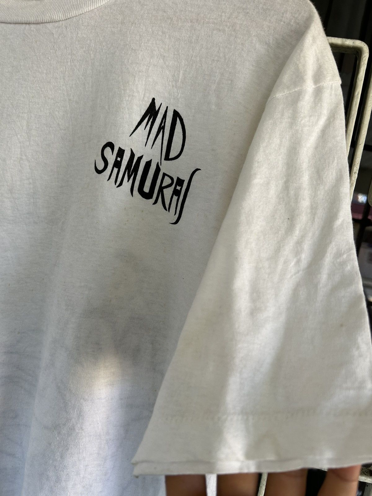 Anime RARE🔥 VINTAGE MAD SAMURAI SHIRT Size US L / EU 52-54 / 3 - 4 Thumbnail
