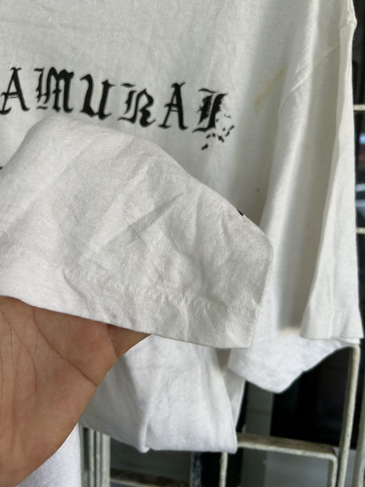Anime RARE🔥 VINTAGE MAD SAMURAI SHIRT Size US L / EU 52-54 / 3 - 5 Thumbnail