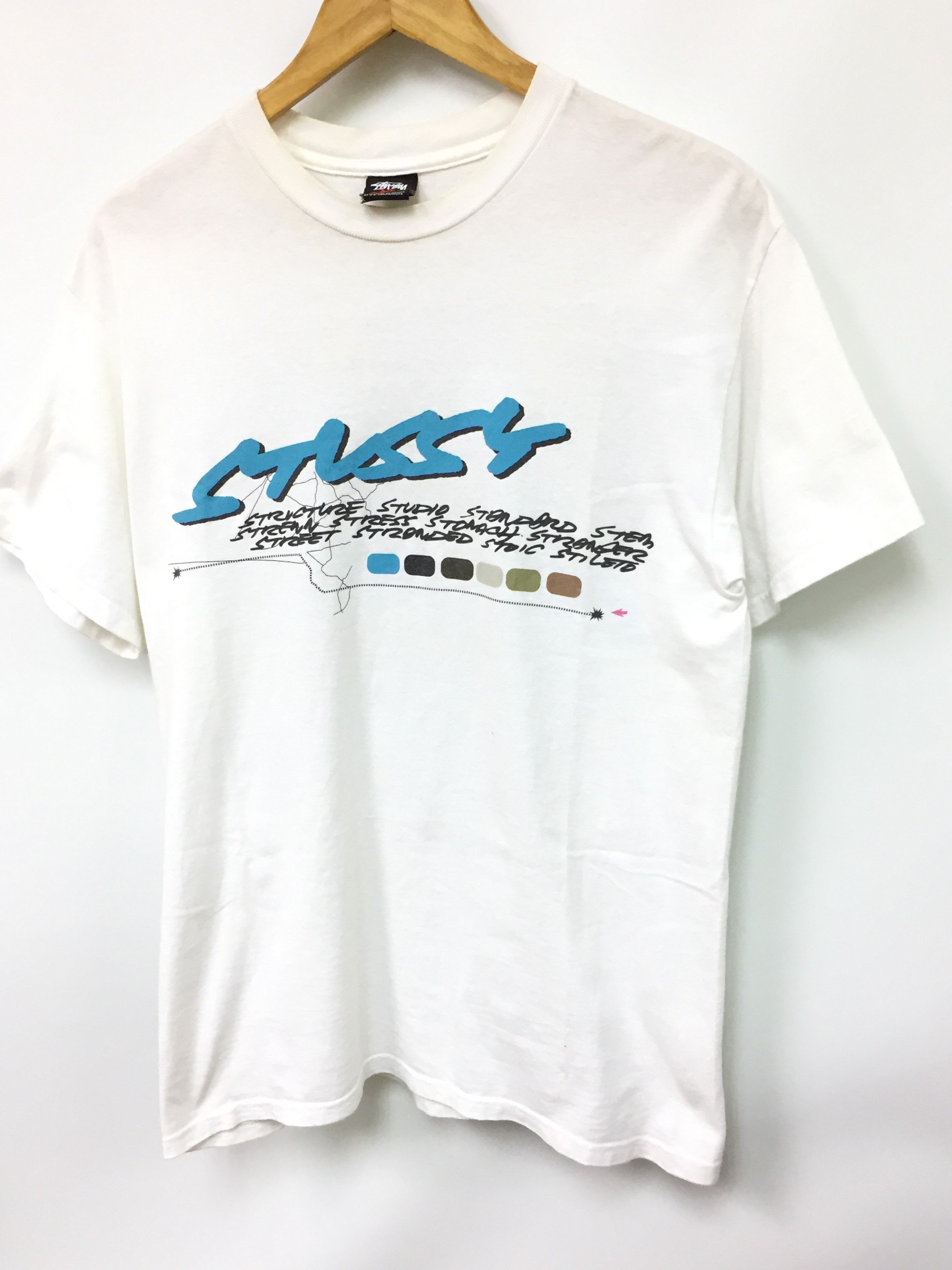 Futura × Supreme SS08 STUSSY x FUTURA tee Size US M / EU 48-50 / 2 - 4 Thumbnail