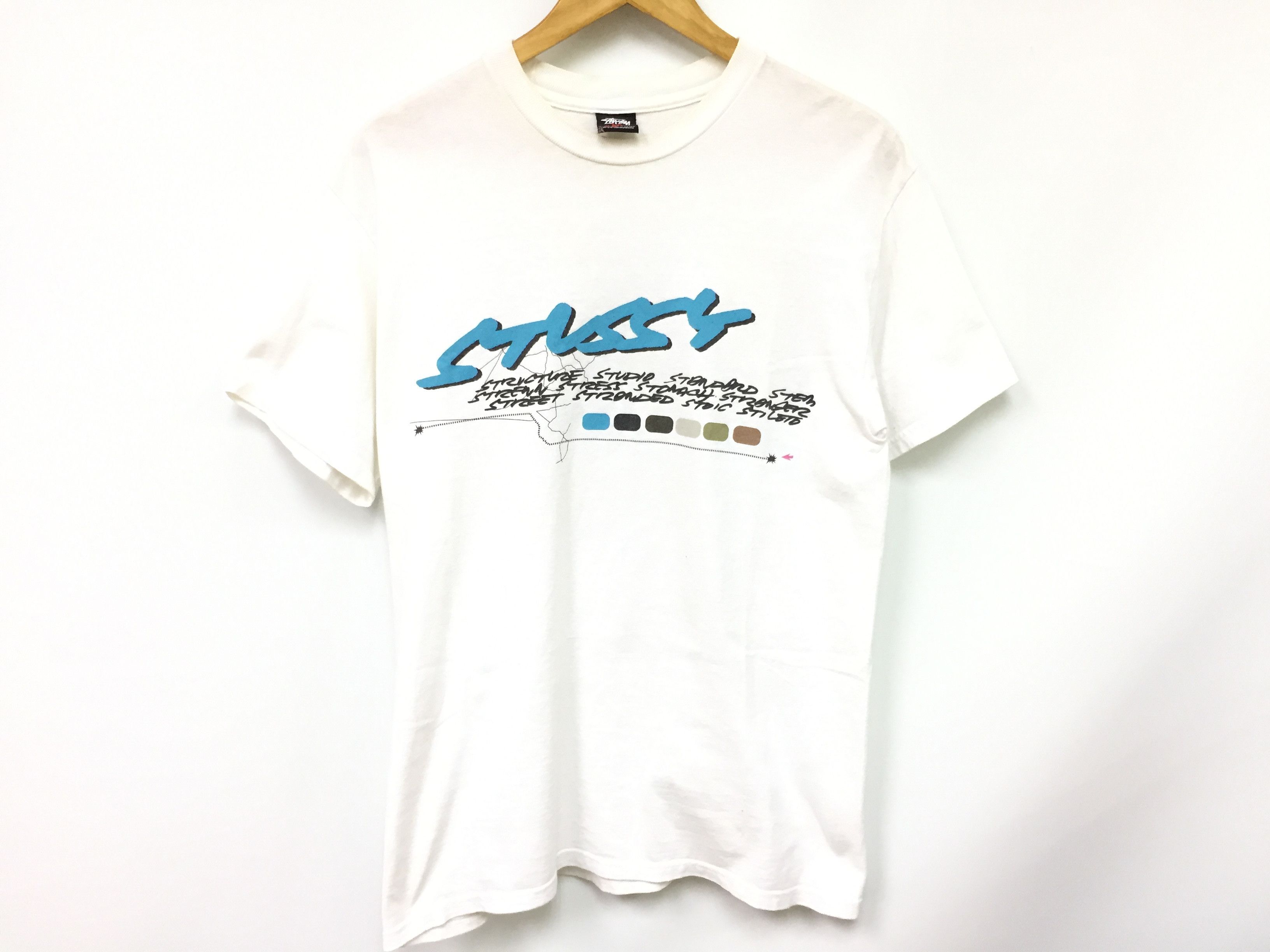 Futura × Supreme SS08 STUSSY x FUTURA tee Size US M / EU 48-50 / 2 - 3 Thumbnail