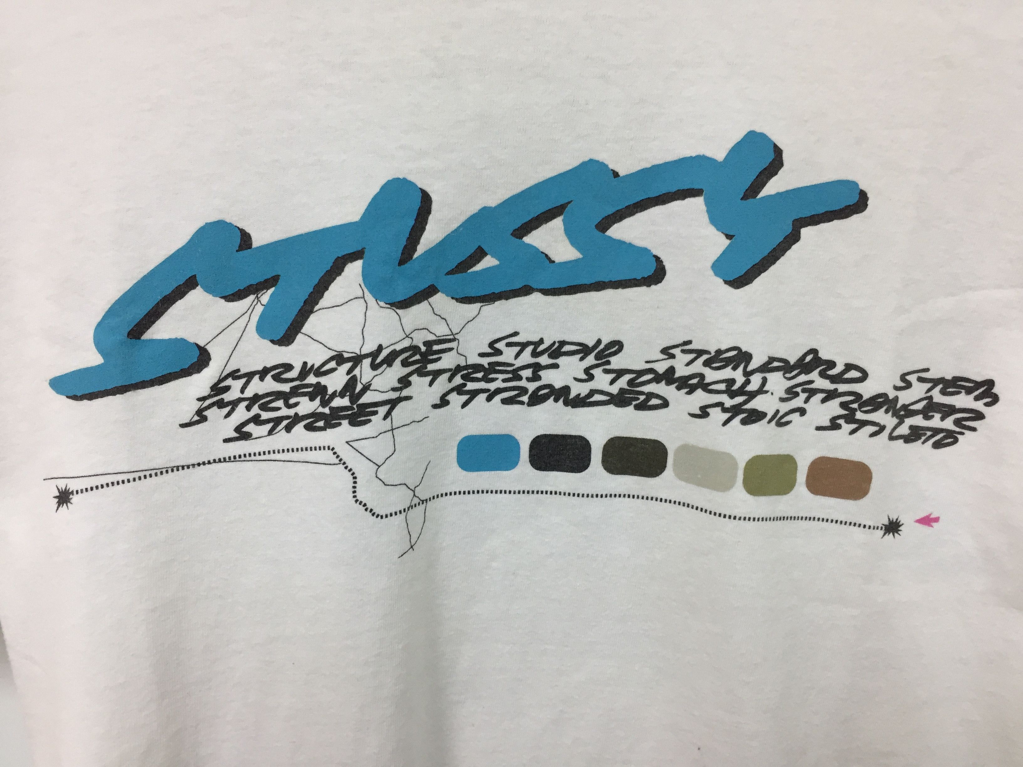 Futura × Supreme SS08 STUSSY x FUTURA tee Size US M / EU 48-50 / 2 - 5 Thumbnail