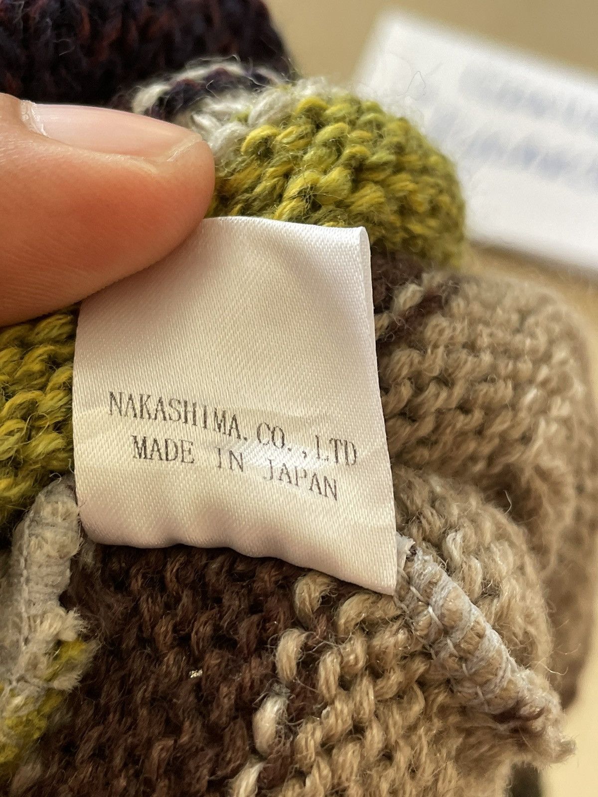 Japanese Brand NAKASHIMA MADE IN JAPAN BEANIE Size ONE SIZE - 3 Thumbnail