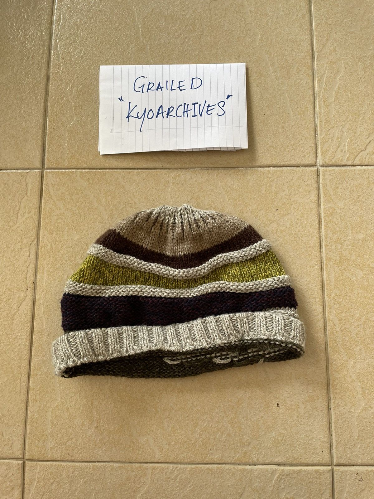 Japanese Brand NAKASHIMA MADE IN JAPAN BEANIE Size ONE SIZE - 2 Thumbnail