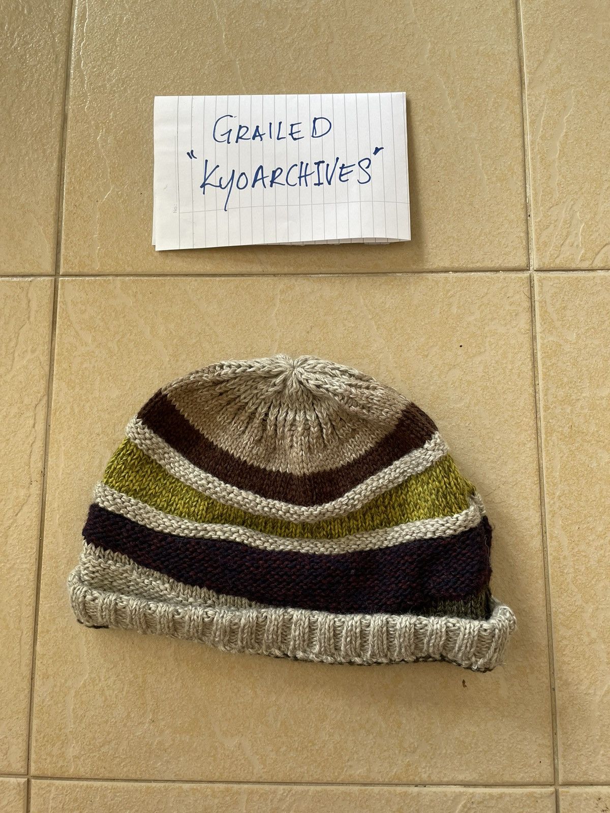 Japanese Brand NAKASHIMA MADE IN JAPAN BEANIE Size ONE SIZE - 1 Thumbnail