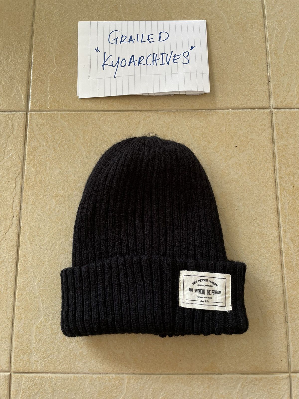 Other PERSONALITY BLACKS BEANIE Size ONE SIZE - 1 Thumbnail