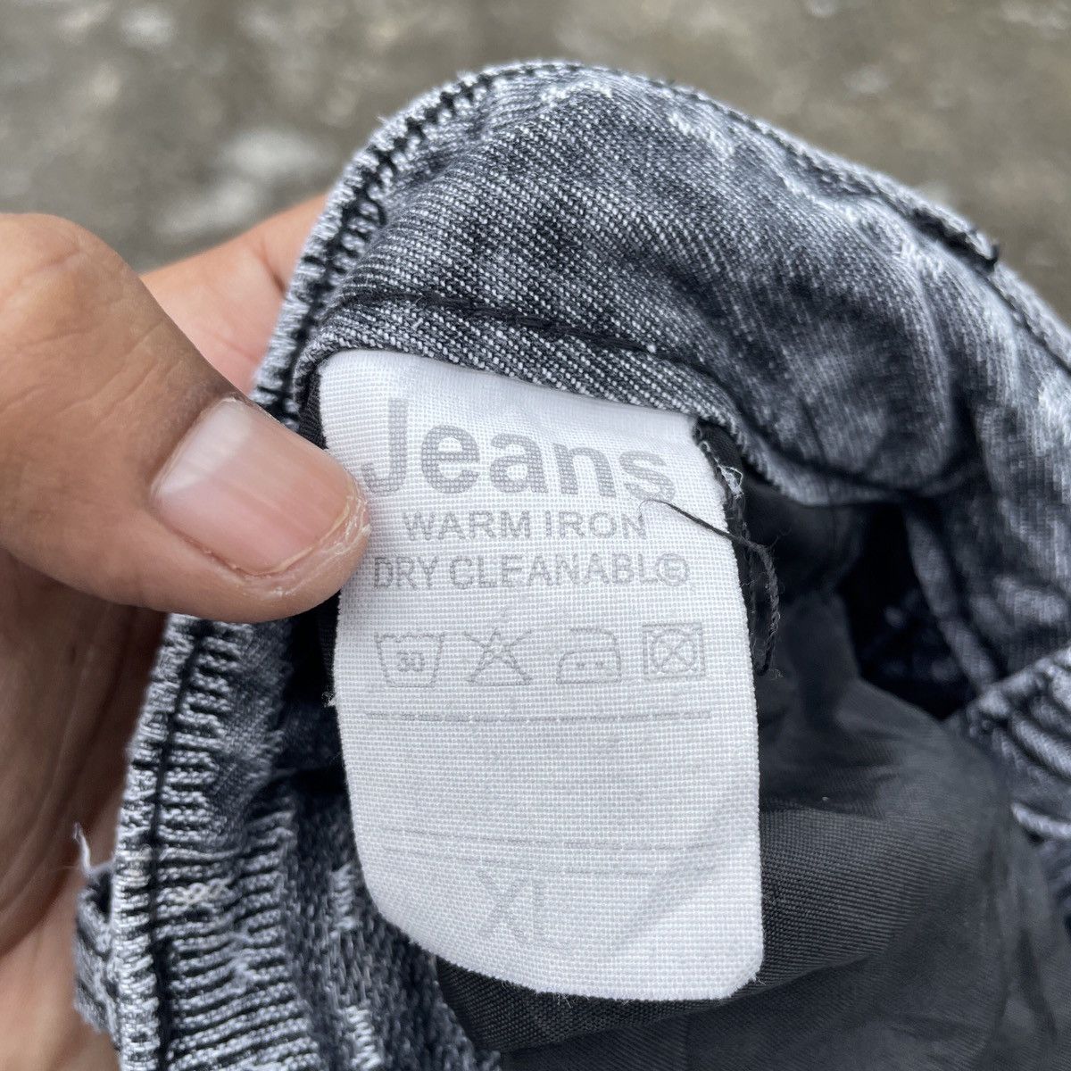 Vintage Unbranded Patchwork Style Denim Jeans