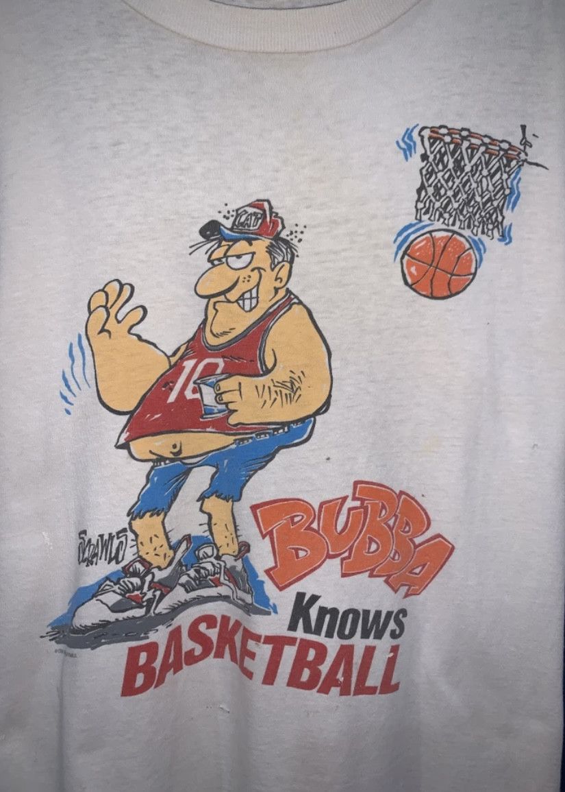 NBA Vintage Hugger Bubba Knows Basketball Coach School Tee Size US L / EU 52-54 / 3 - 2 Thumbnail