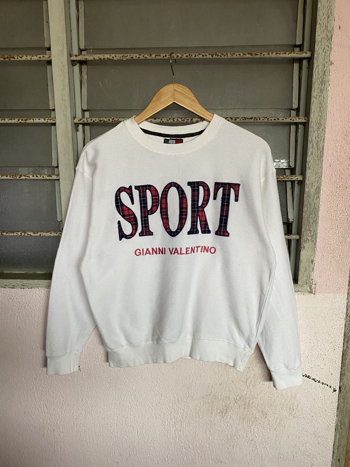 Designer × Gianni Valentino Gianni Valentino Sport Spellout Crewneck Size L / US 10 / IT 46 - 5 Thumbnail