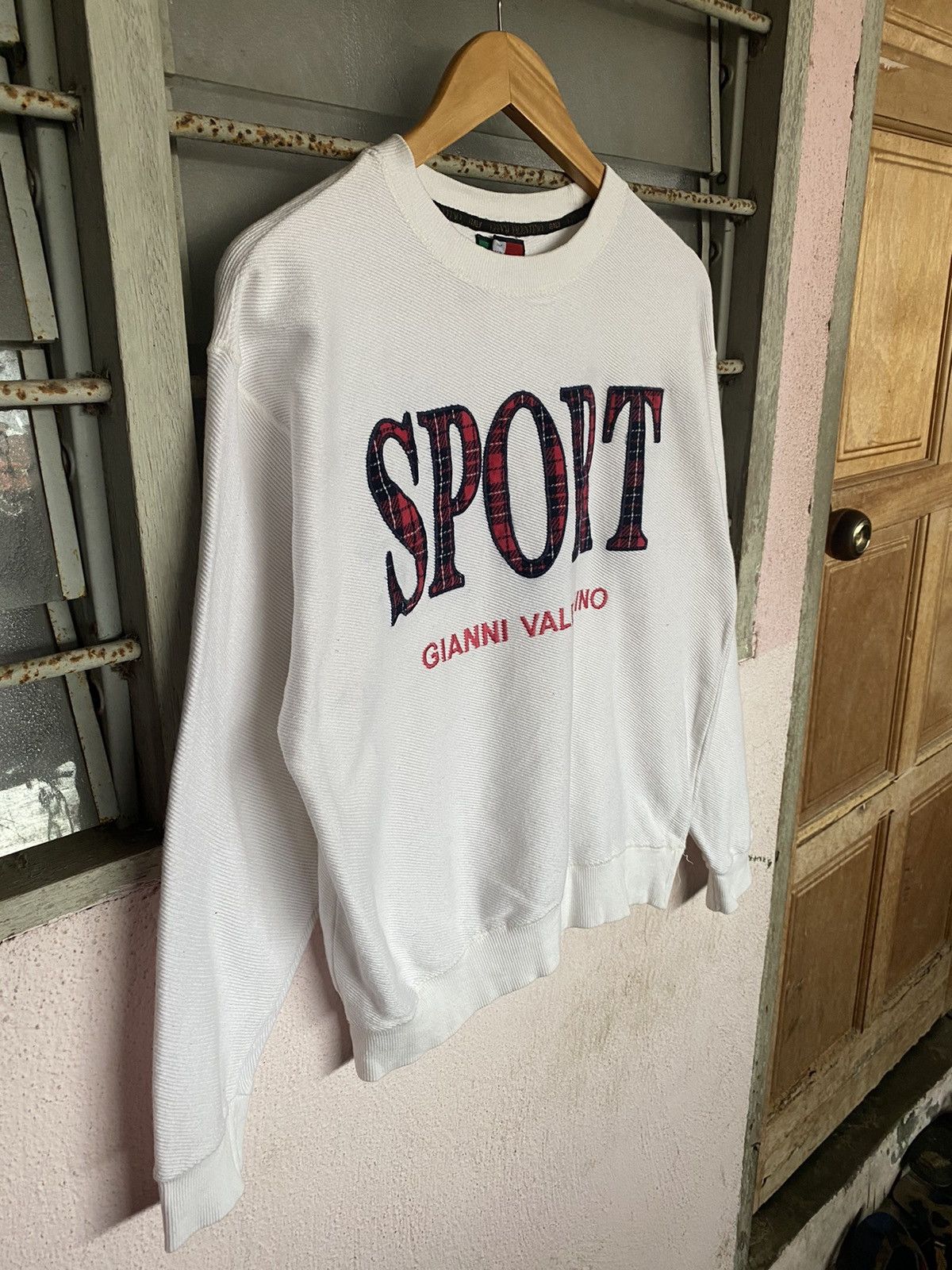 Designer × Gianni Valentino Gianni Valentino Sport Spellout Crewneck Size L / US 10 / IT 46 - 3 Thumbnail