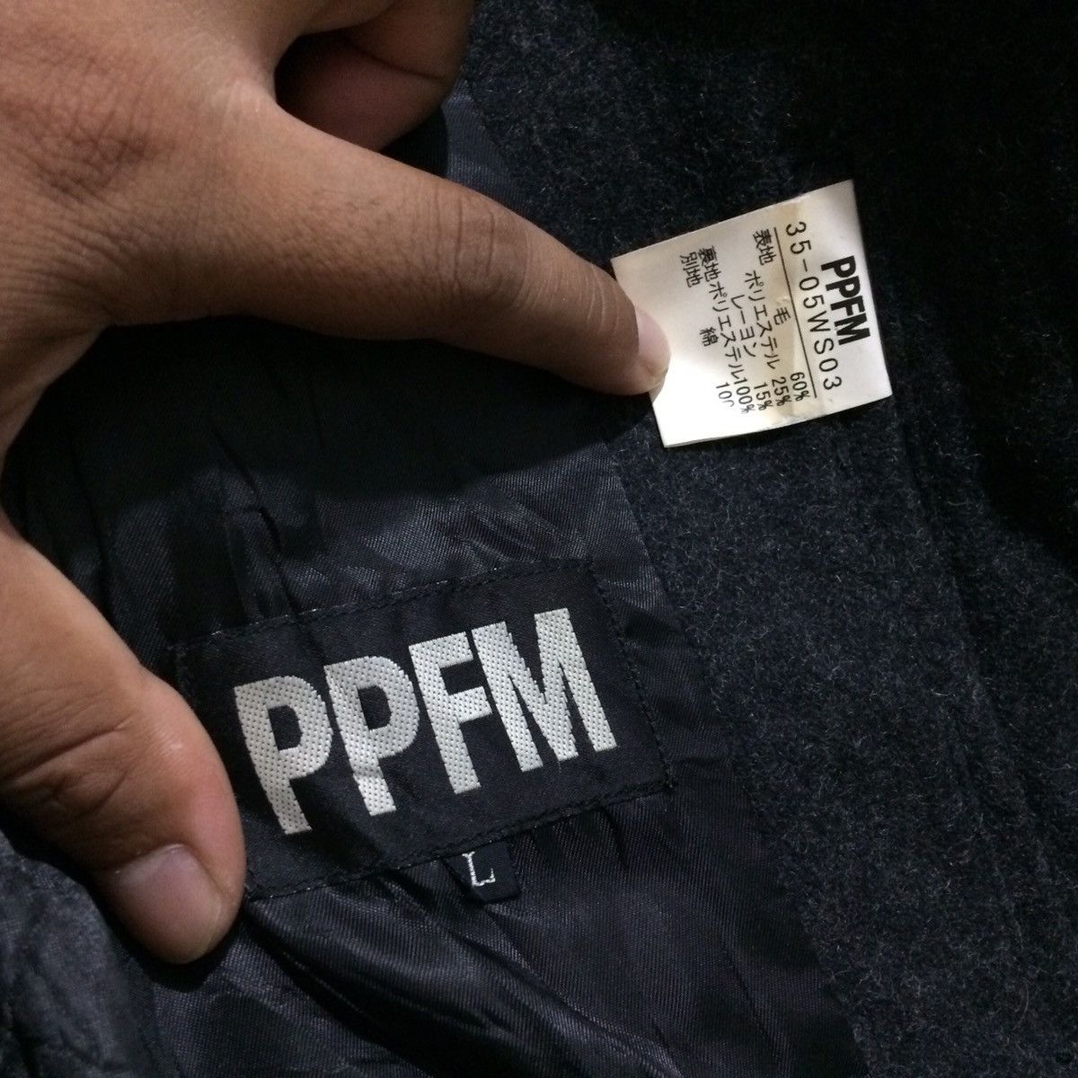 PPFM PPFM wool Bomber puffer jacket Zipper Size US M / EU 48-50 / 2 - 5 Thumbnail