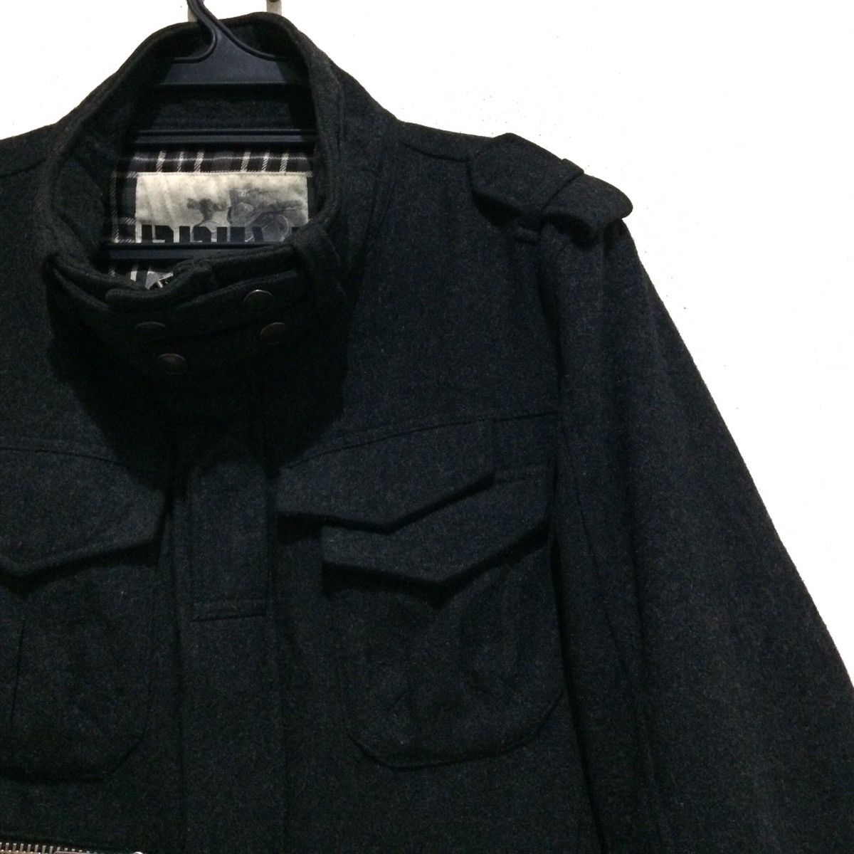 PPFM PPFM wool Bomber puffer jacket Zipper Size US M / EU 48-50 / 2 - 2 Thumbnail