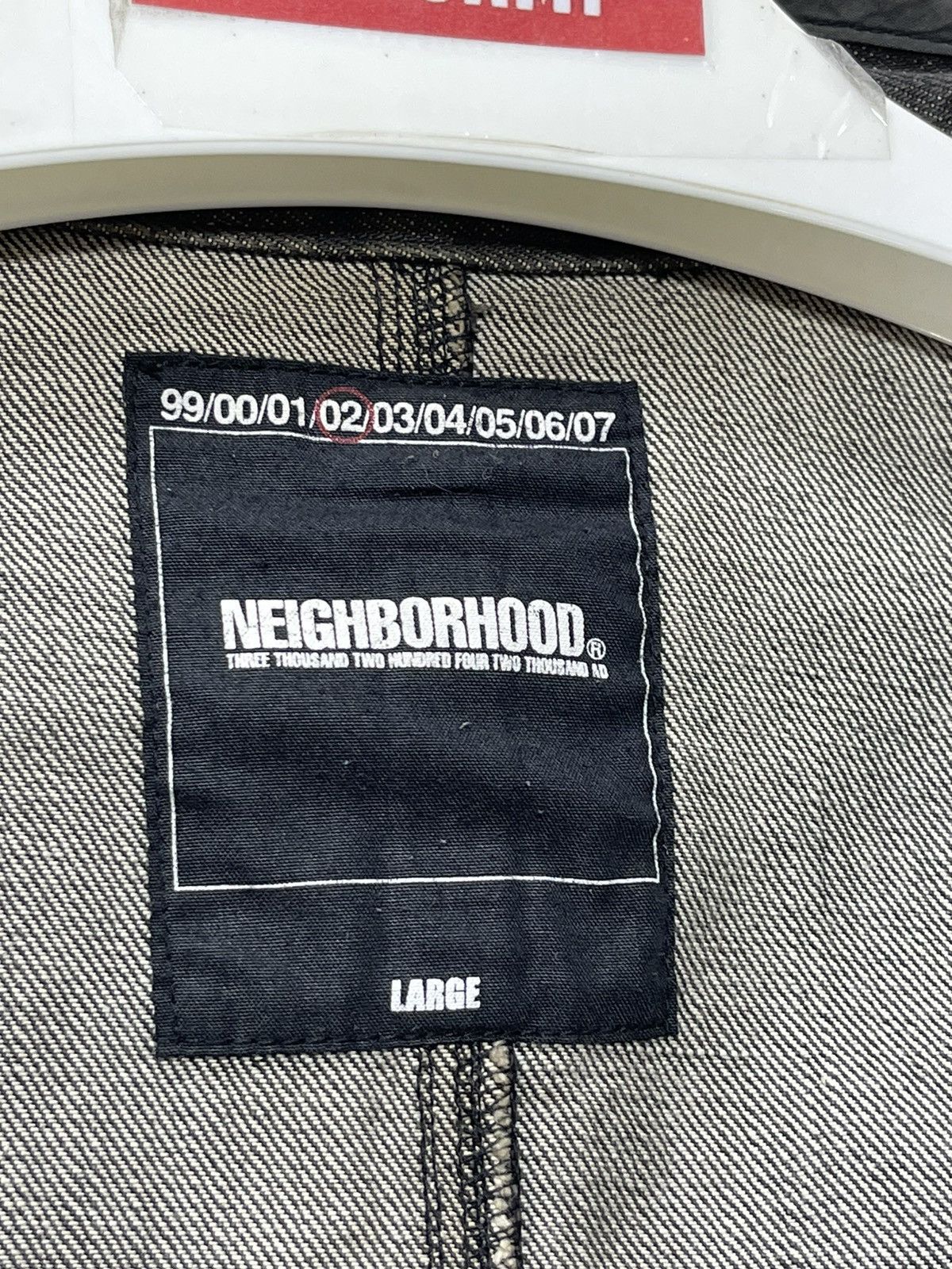 Neighborhood Y2K 2002 Neighborhood Denim Cargo Utility Jacket 2🟩4 Size US L / EU 52-54 / 3 - 9 Thumbnail