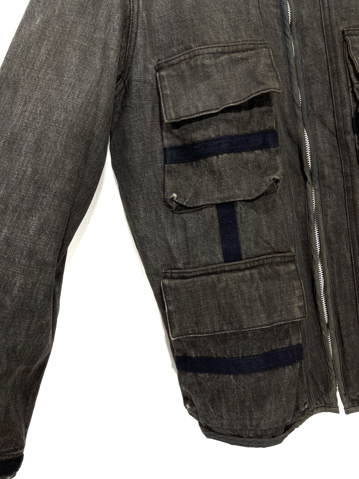 Neighborhood Y2K 2002 Neighborhood Denim Cargo Utility Jacket 2🟩4 Size US L / EU 52-54 / 3 - 4 Thumbnail