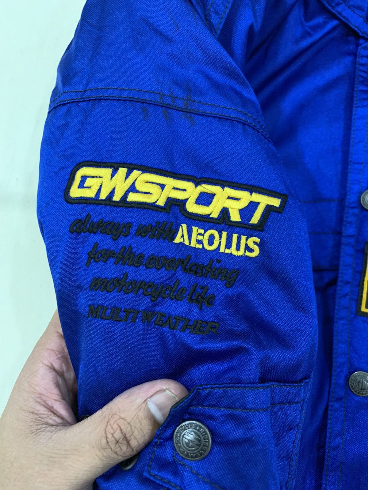 Goldwin Goldwin Sport Bomber Jacket Motorcycle Japan Riders Size US M / EU 48-50 / 2 - 3 Thumbnail