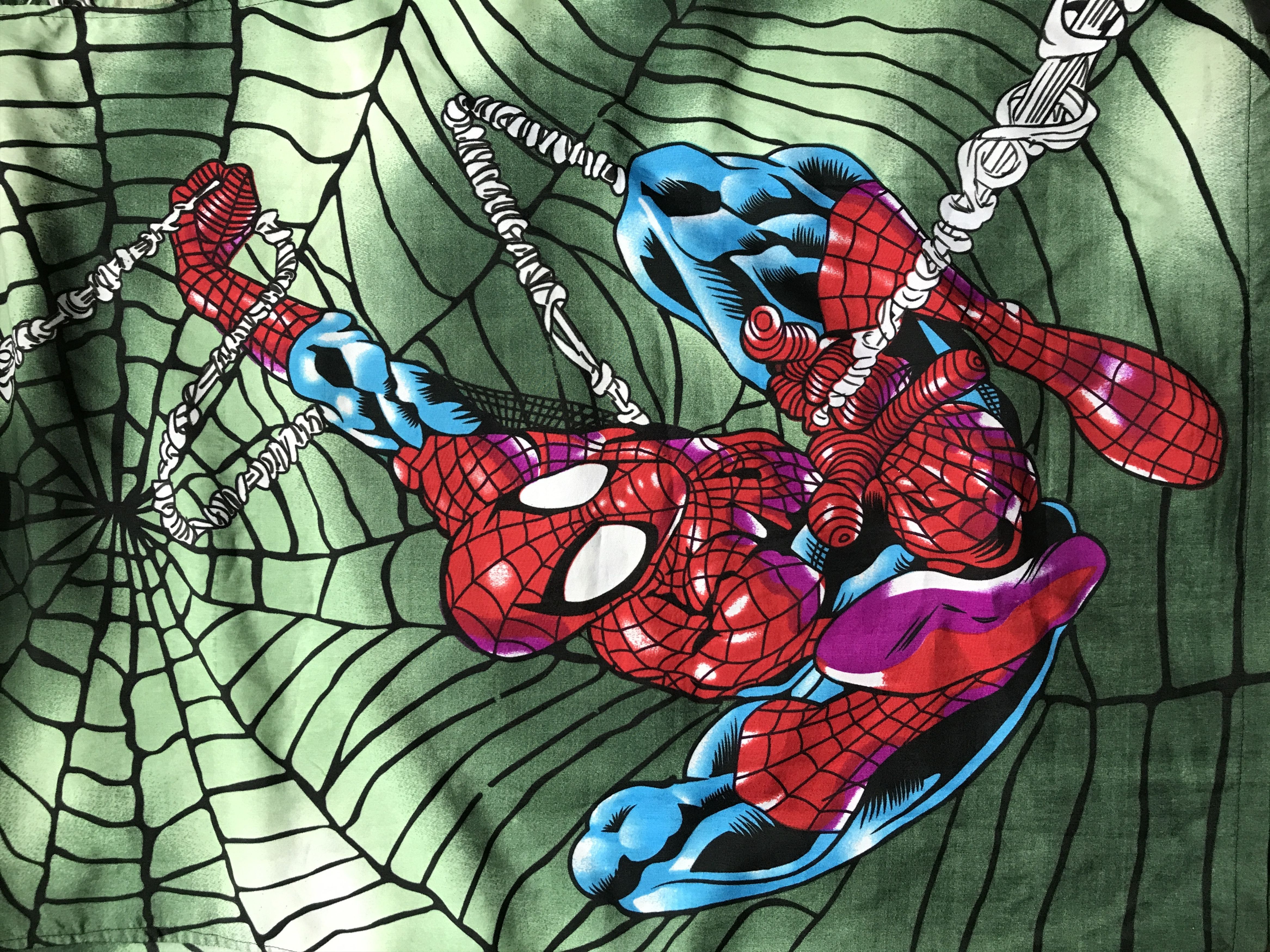 Marvel Comics Vintage rare Spiderman Shirt Size US XL / EU 56 / 4 - 7 Thumbnail