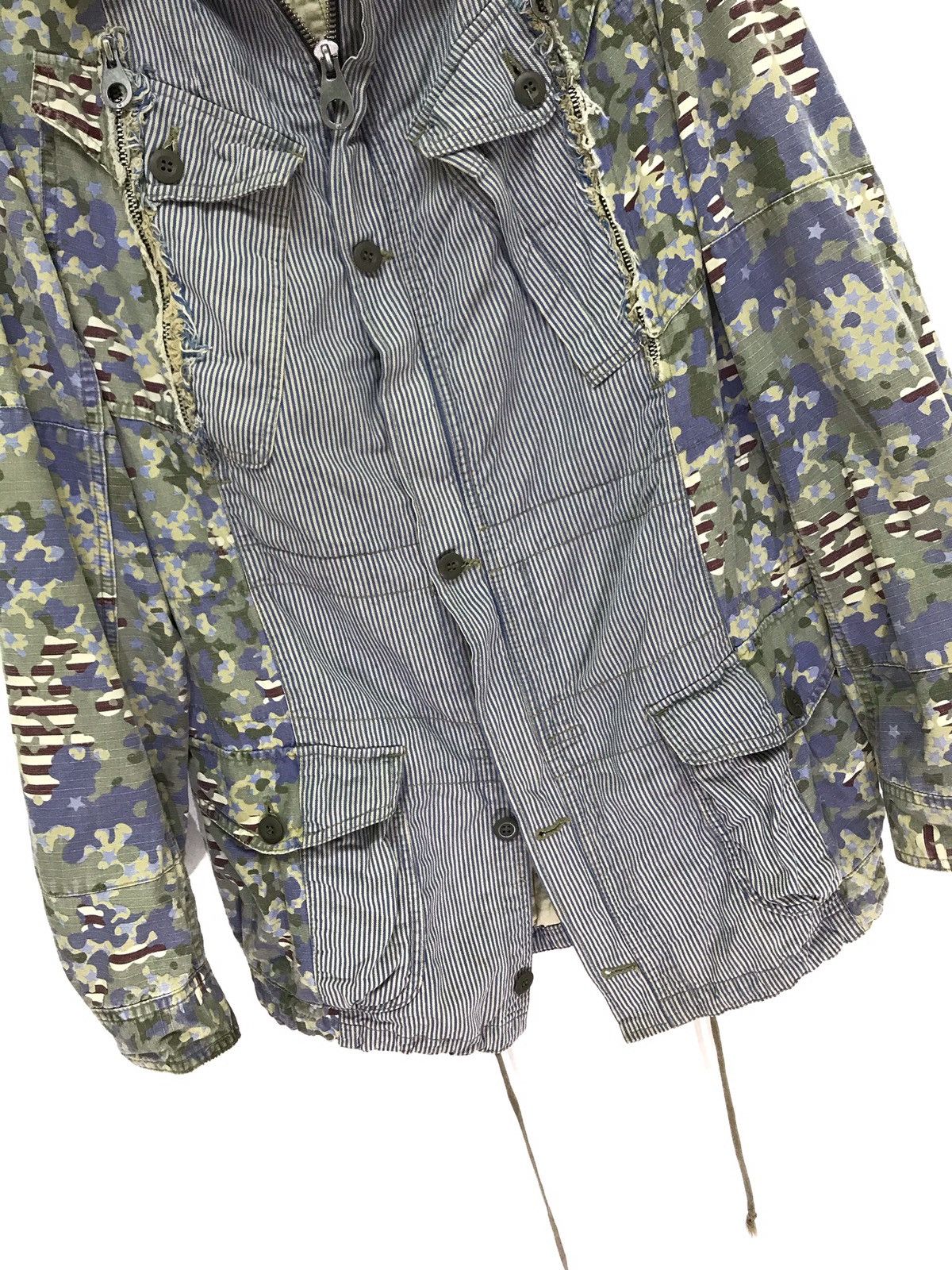 Japanese Brand Vtg Miharayasuhiro Recon Hickory Camo Military Jacket 6🟩9 Size US M / EU 48-50 / 2 - 2 Thumbnail