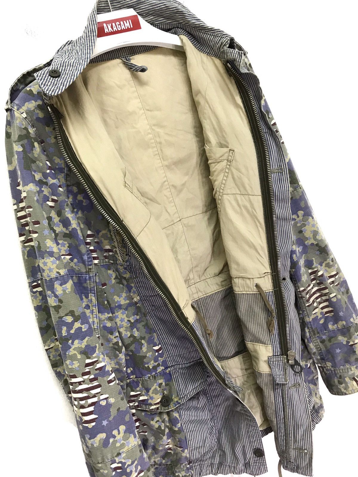 Japanese Brand Vtg Miharayasuhiro Recon Hickory Camo Military Jacket 6🟩9 Size US M / EU 48-50 / 2 - 7 Thumbnail