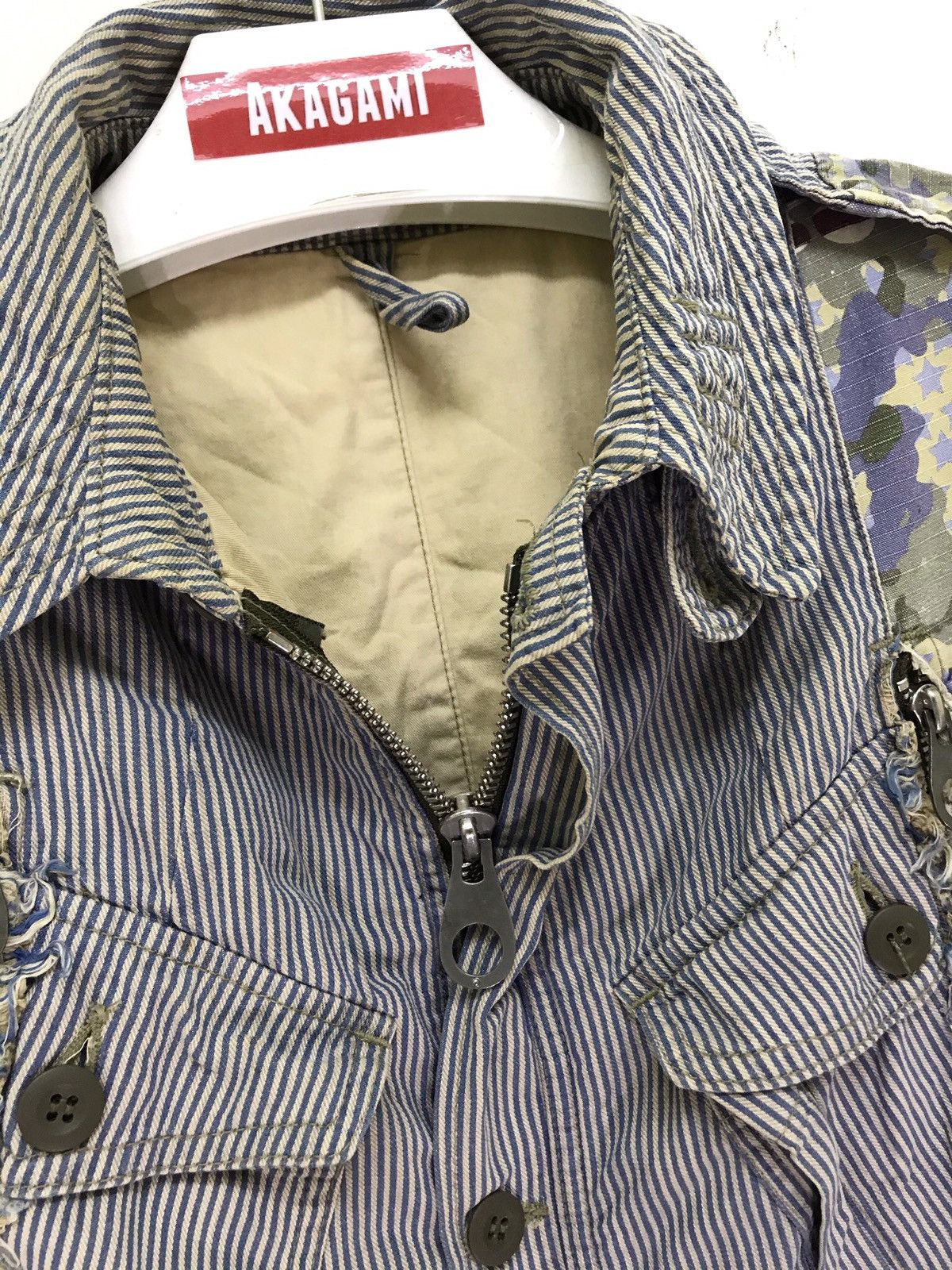 Japanese Brand Vtg Miharayasuhiro Recon Hickory Camo Military Jacket 6🟩9 Size US M / EU 48-50 / 2 - 6 Thumbnail