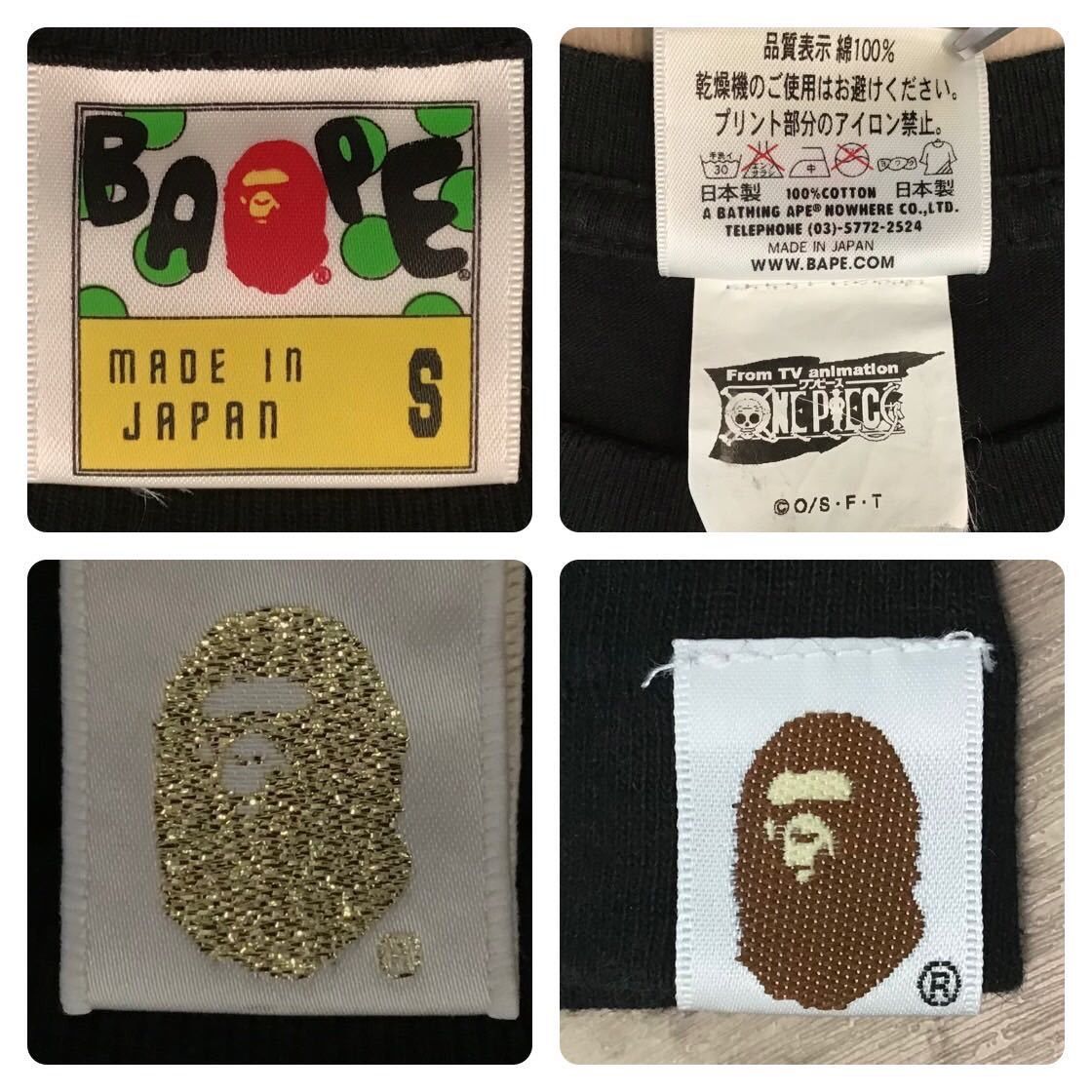 Bape onepiece × BAPE camo Luffy flag mark T-shirt one piece Size US S / EU 44-46 / 1 - 6 Thumbnail