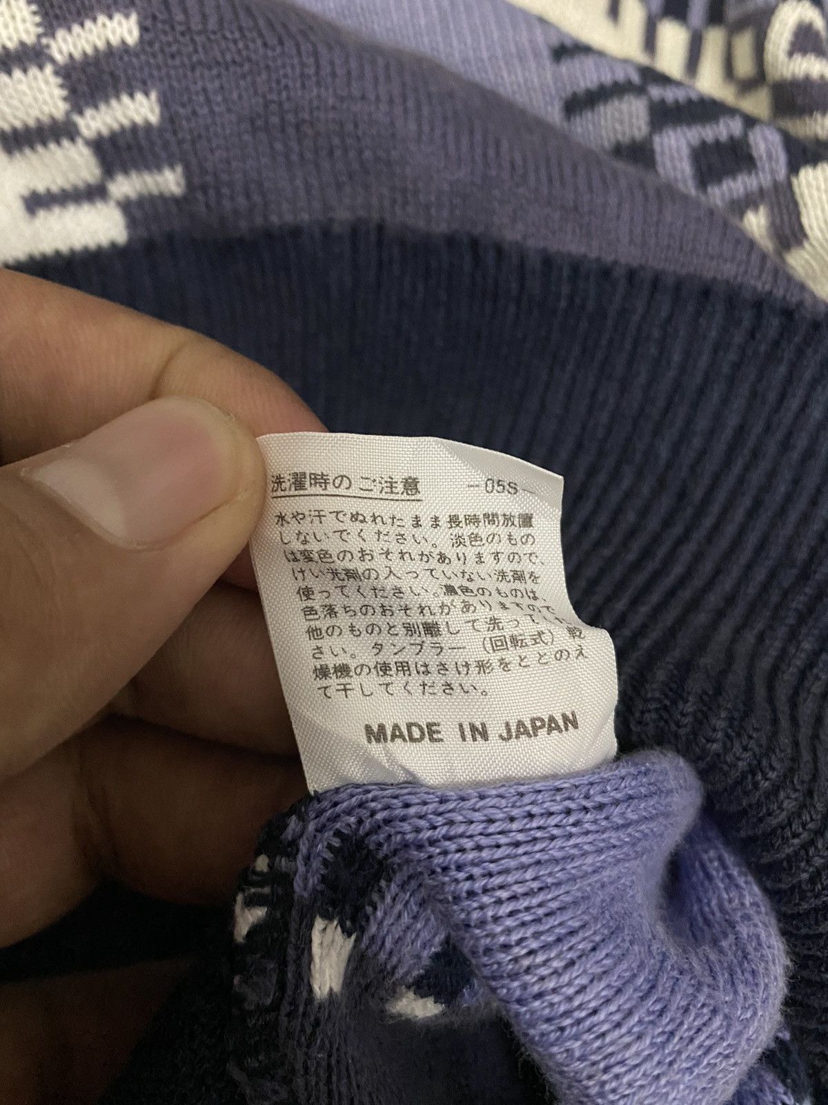 Japanese Brand × Vintage Vintage Black&White Sportwear Knitwear Size US L / EU 52-54 / 3 - 8 Thumbnail