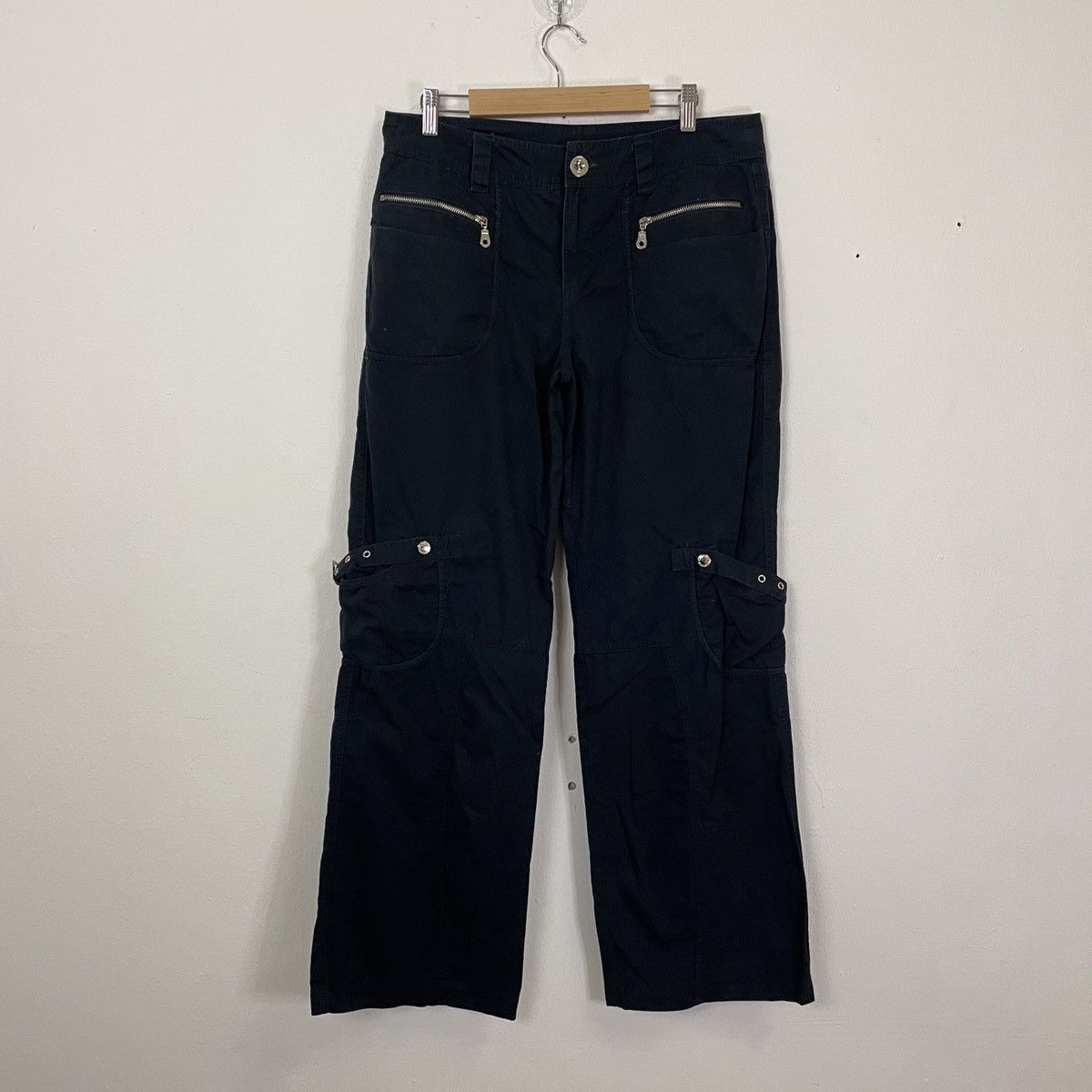 Vintage Unbranded Multipocket Cargo Punk Style Pants