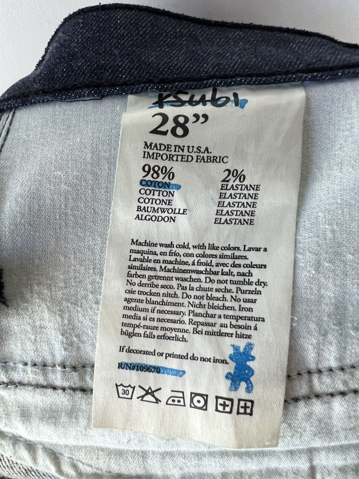 Ksubi Ksubi Super Skinny Zip denim jeans Size US 28 / EU 44 - 3 Thumbnail