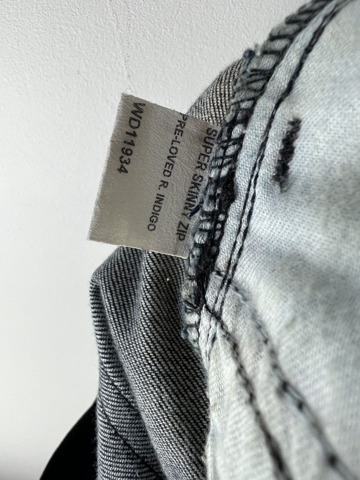 Ksubi Ksubi Super Skinny Zip denim jeans Size US 28 / EU 44 - 4 Thumbnail