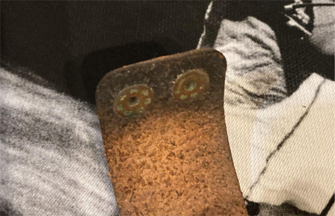 Number (N)ine Heart Tears Cowhide Leather Bracelet Size ONE SIZE - 5 Thumbnail