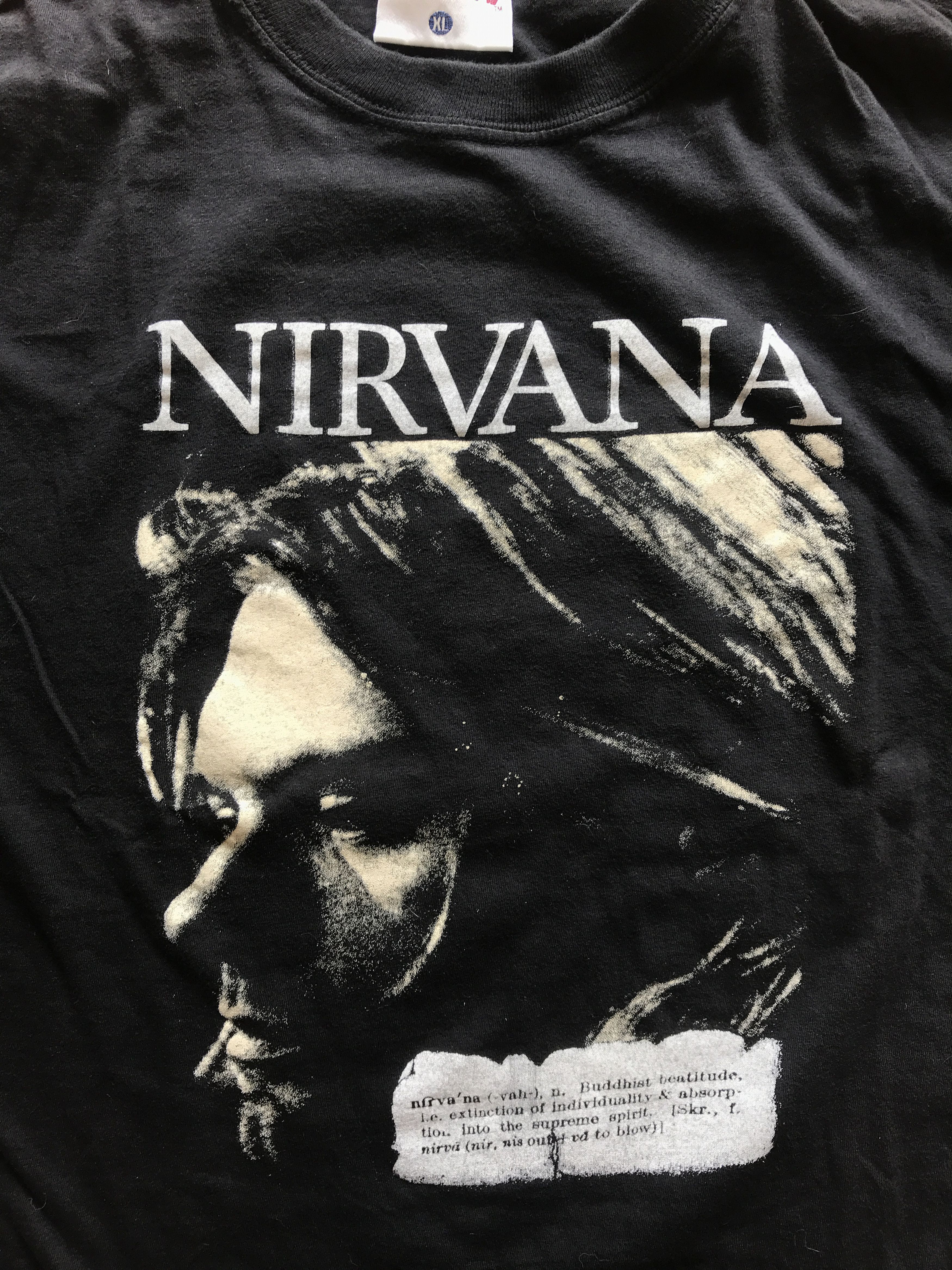 Vintage Vintage Kurt Cobain Nirvana T-shirt Size US L / EU 52-54 / 3 - 3 Thumbnail