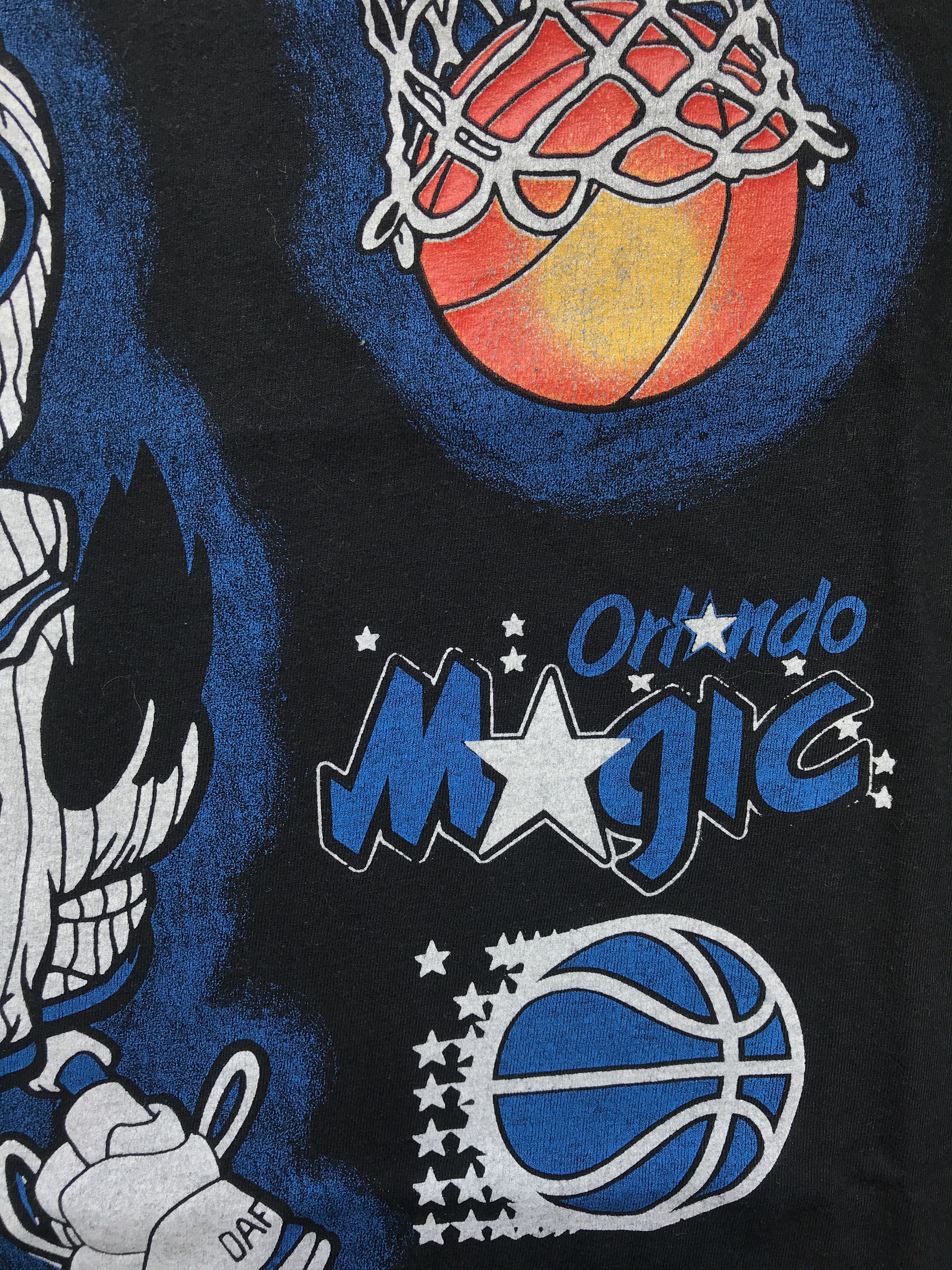 Jerzees Vintage Daffy Duck Looney Tunes Orlando Magic Size US XL / EU 56 / 4 - 4 Thumbnail