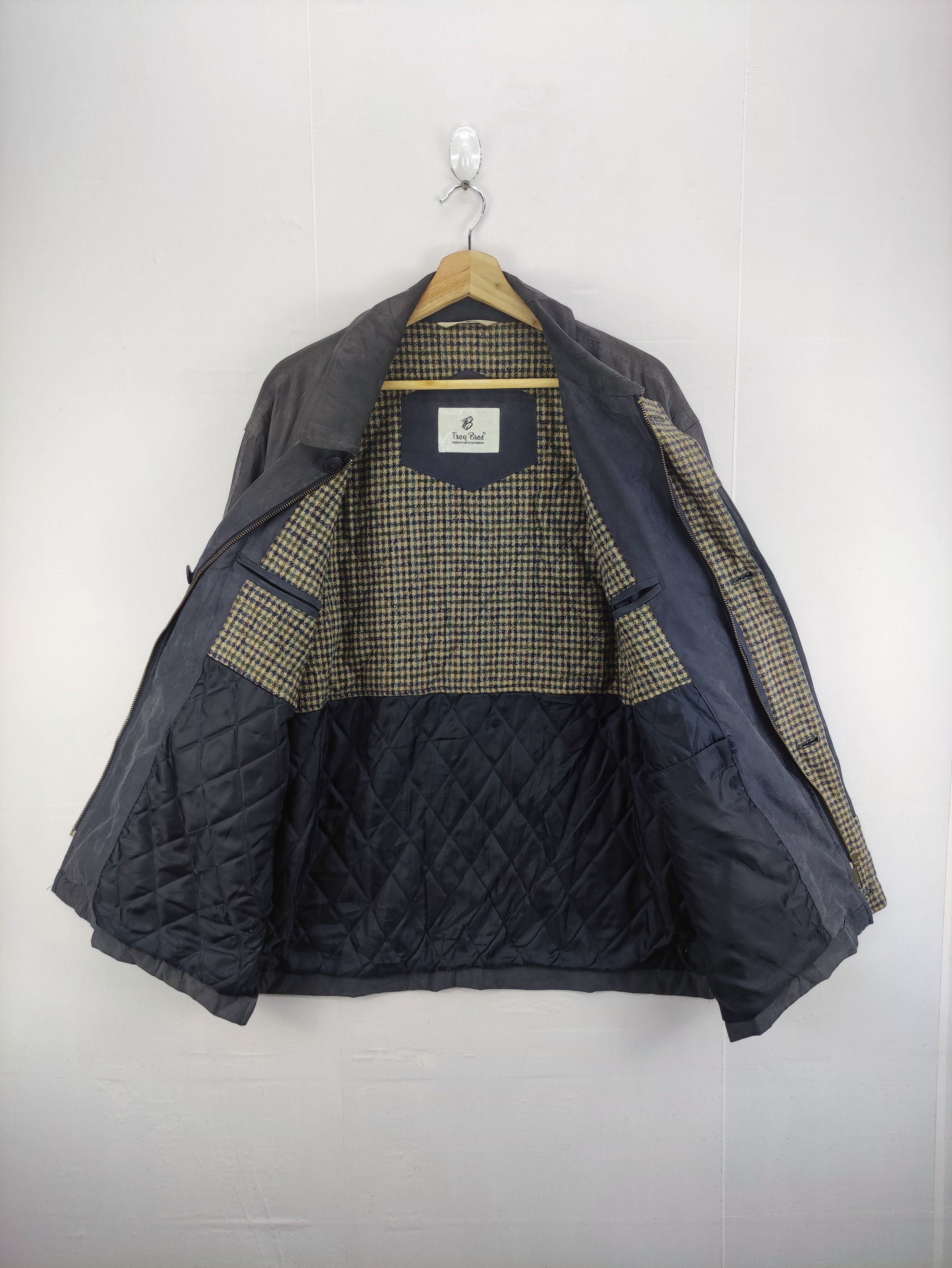 Vintage Vintage Troy Bros Casual Jacket Zipper Size US L / EU 52-54 / 3 - 7 Thumbnail