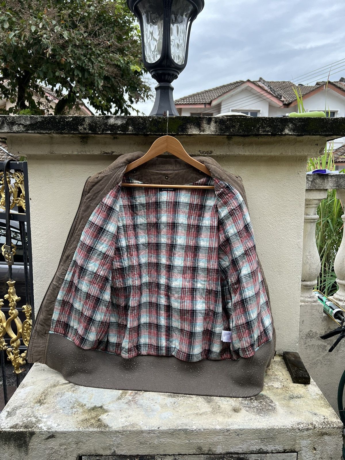 Designer × Vintage Vintage Livre Claire Corduroi Zipper Jacket Size US L / EU 52-54 / 3 - 8 Thumbnail