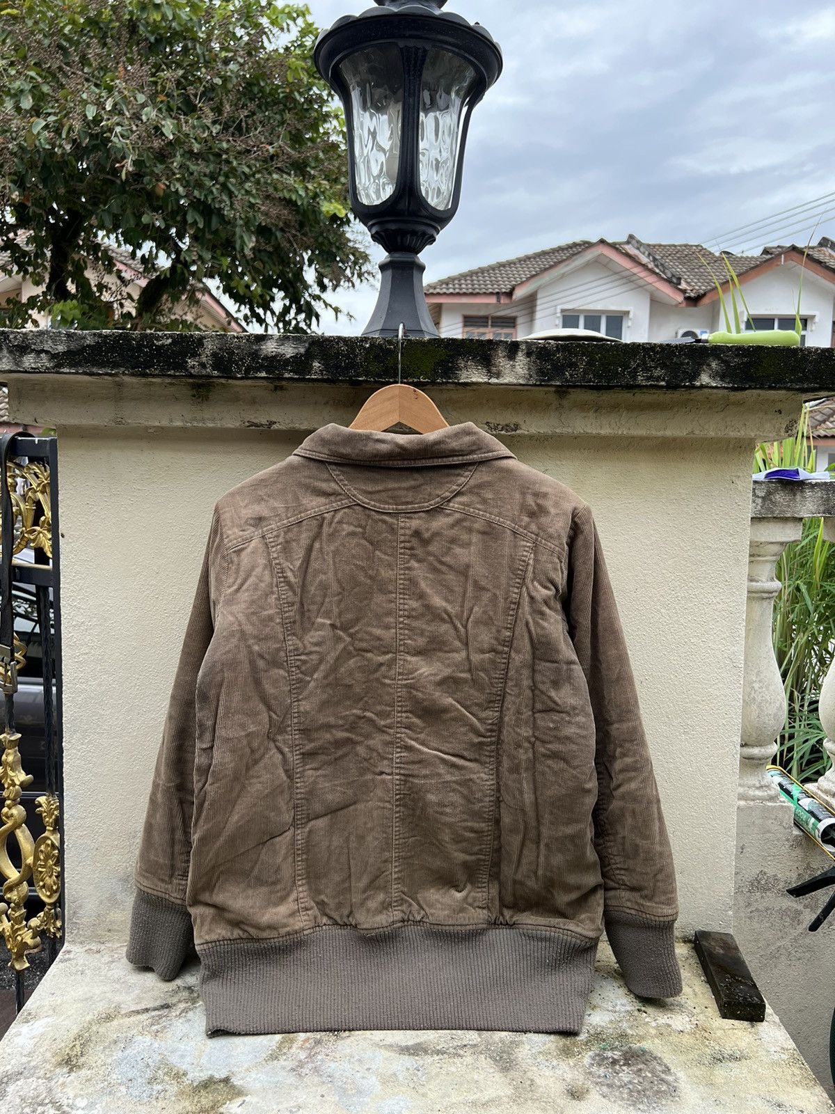 Designer × Vintage Vintage Livre Claire Corduroi Zipper Jacket Size US L / EU 52-54 / 3 - 4 Thumbnail