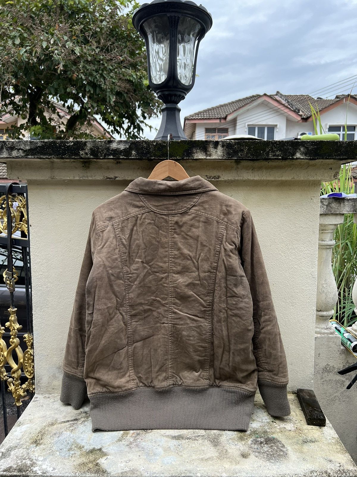Designer × Vintage Vintage Livre Claire Corduroi Zipper Jacket Size US L / EU 52-54 / 3 - 5 Thumbnail