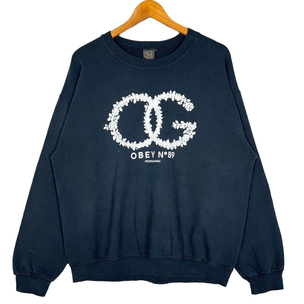 Obey Propaganda Big Logo Crewneck Sweatshirt