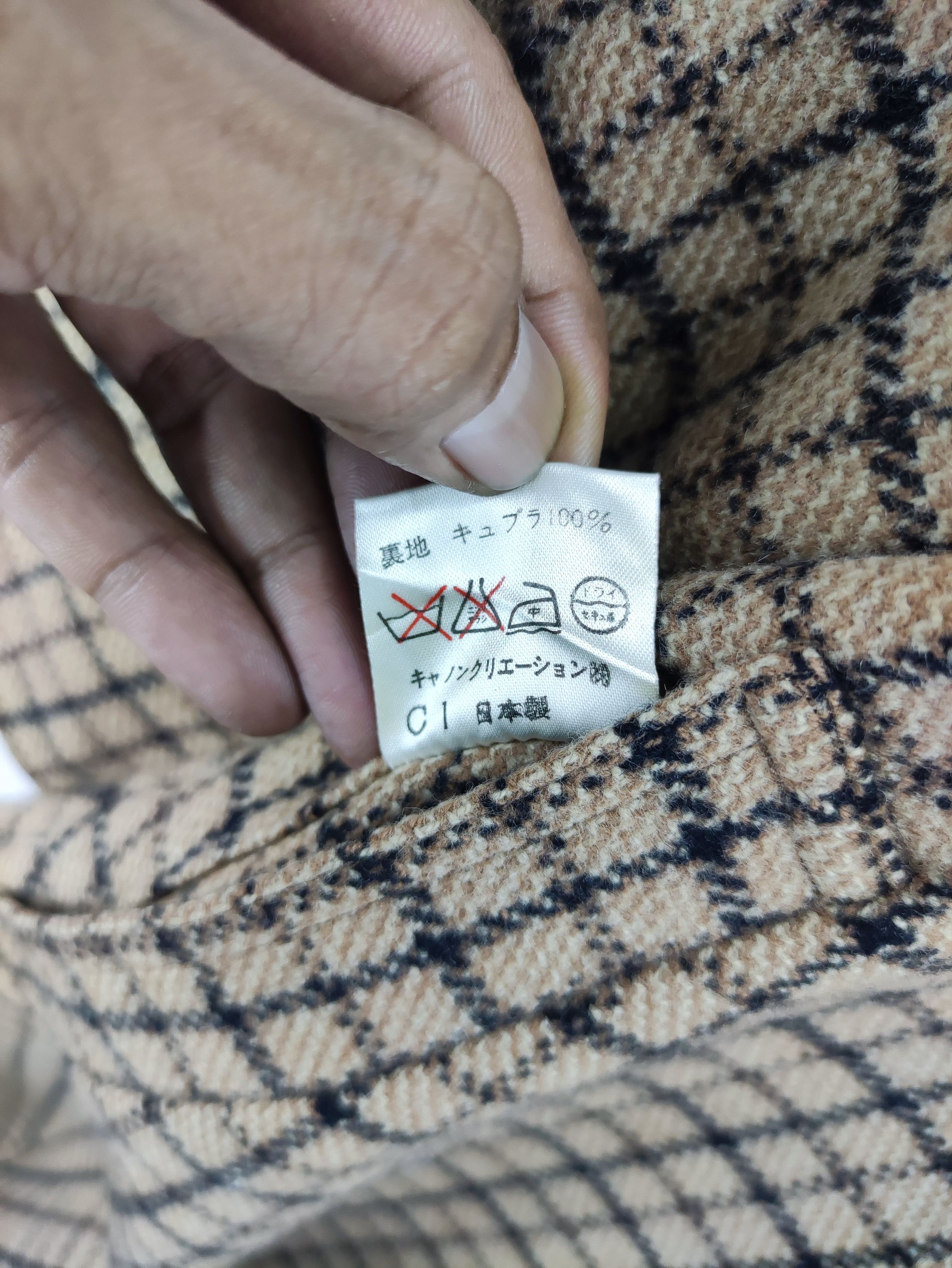 Japanese Brand Vintage Checkered Jacket Reversible Button Up Size M / US 6-8 / IT 42-44 - 2 Thumbnail