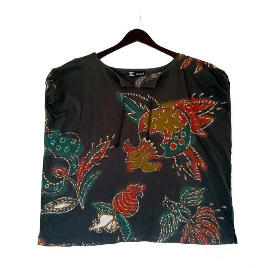 Japanese Brand 💥VINTAGE 80s KANSAI Yamamoto Kimono designer Japan shirt Size ONE SIZE - 1 Thumbnail