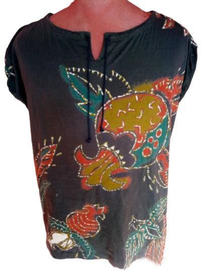 Japanese Brand 💥VINTAGE 80s KANSAI Yamamoto Kimono designer Japan shirt Size ONE SIZE - 3 Thumbnail