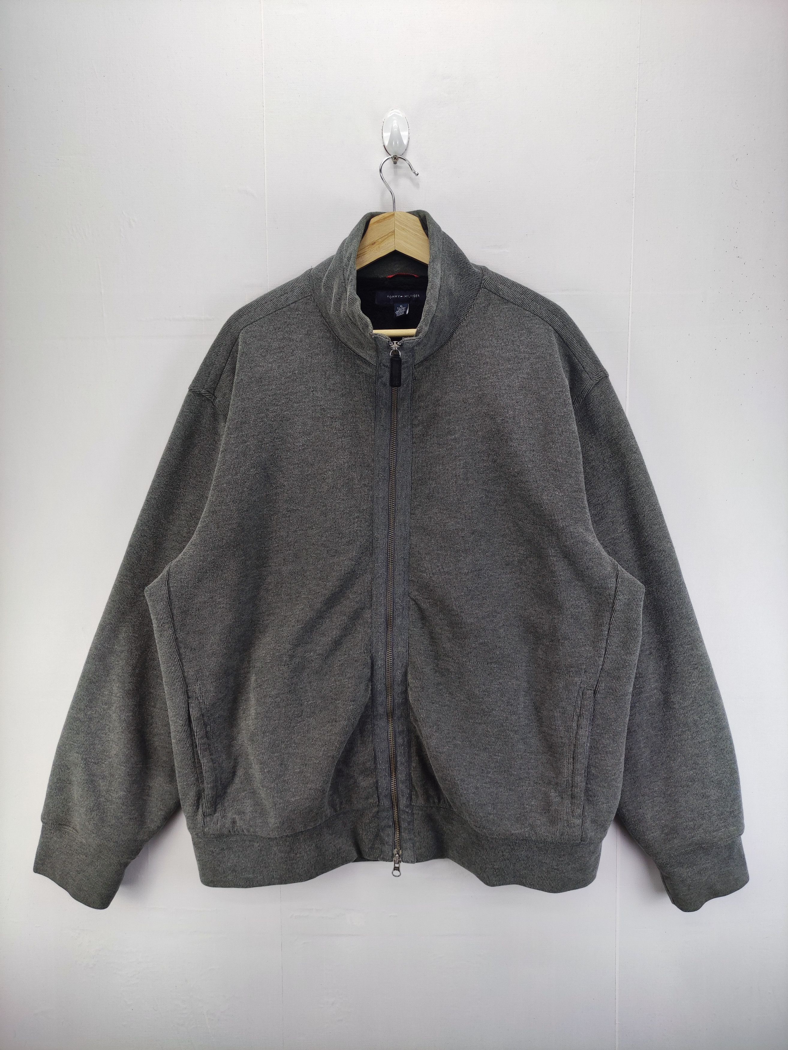 Tommy Hilfiger Vintage Tommy Hilfiger Sweater Jacket Lining Fleece Size US XXL / EU 58 / 5 - 1 Thumbnail