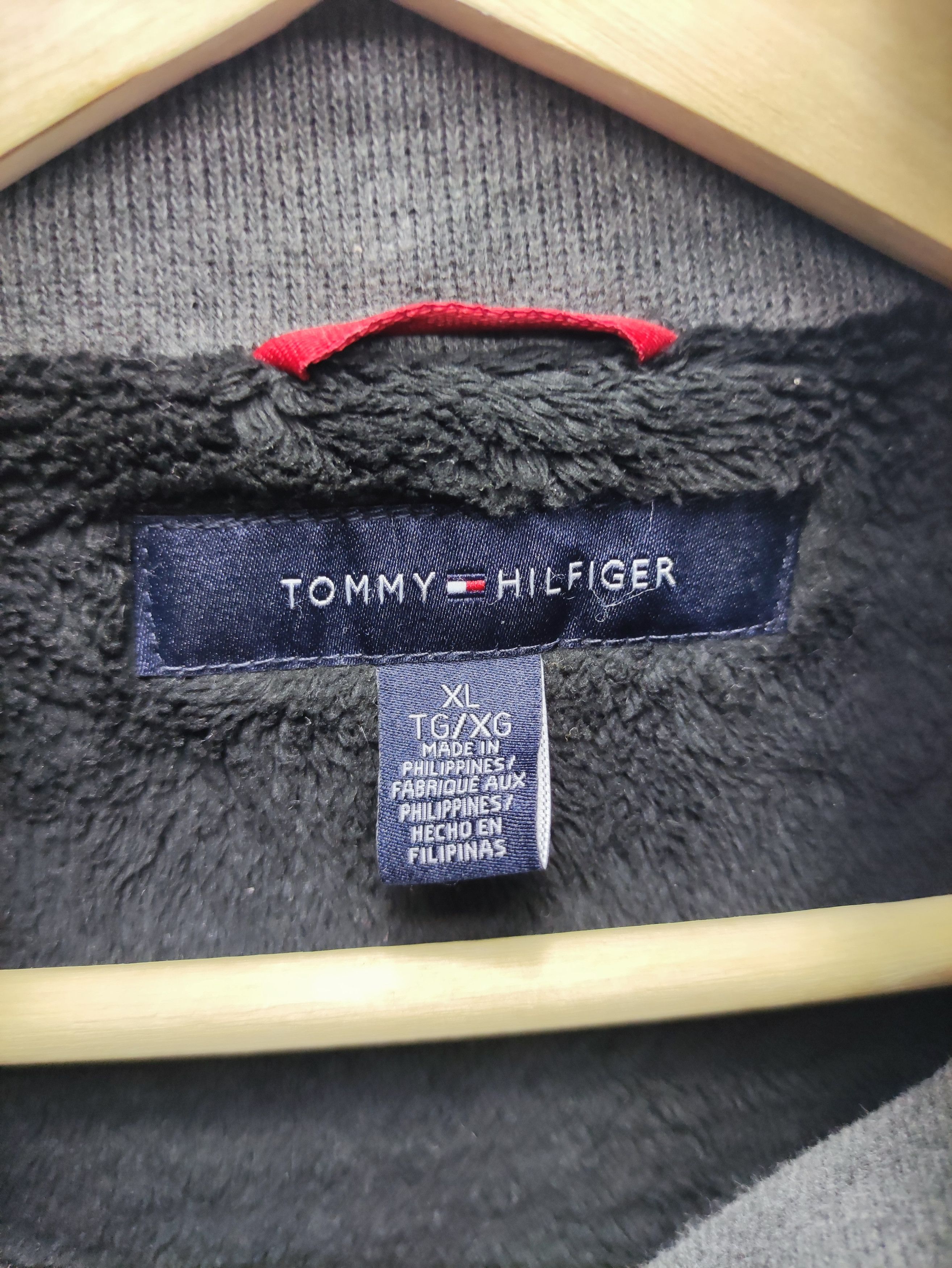 Tommy Hilfiger Vintage Tommy Hilfiger Sweater Jacket Lining Fleece Size US XXL / EU 58 / 5 - 2 Thumbnail