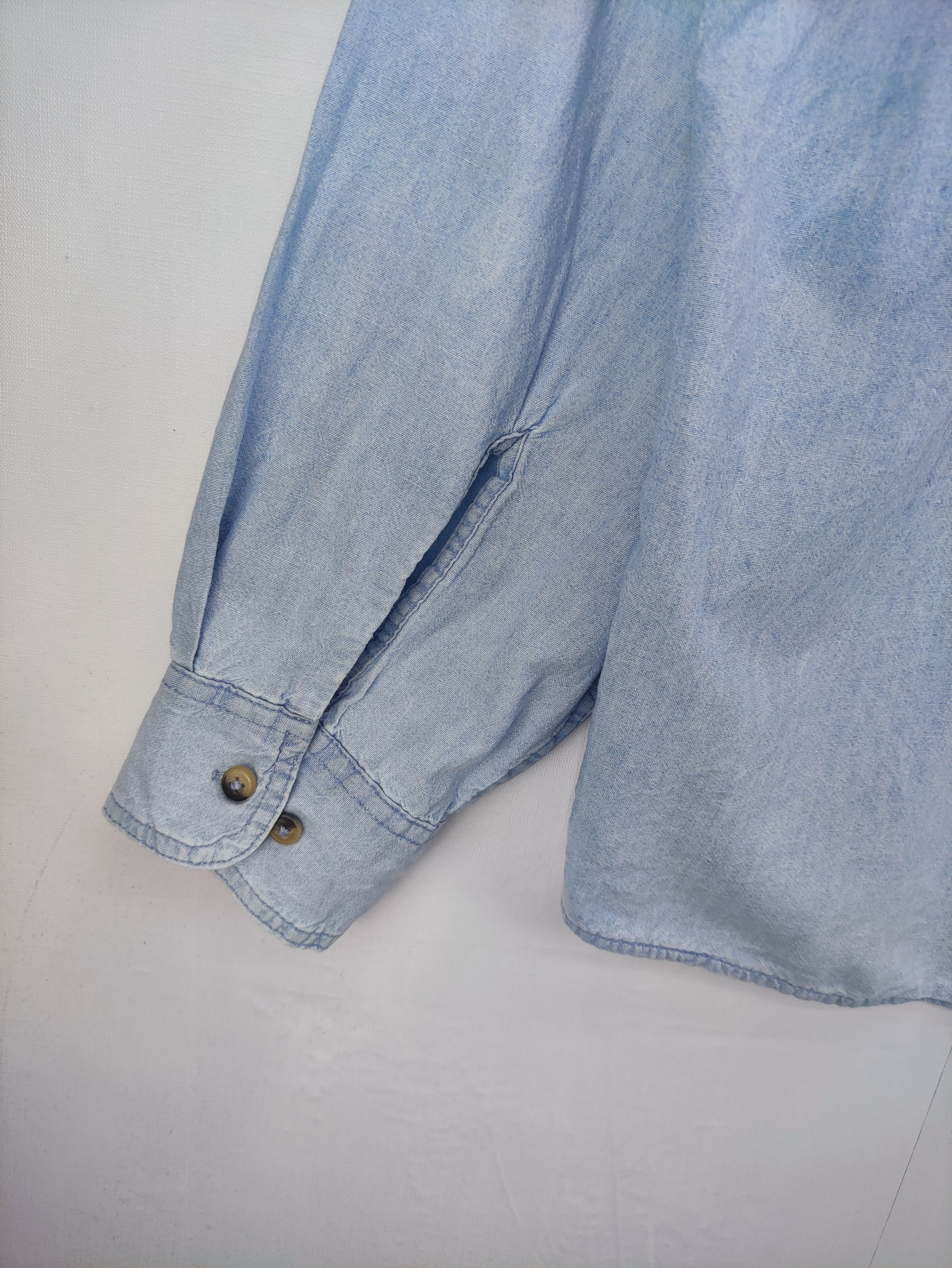 Wrangler Vintage Wrangler Shirt Button Up Big Size Size US XXL / EU 58 / 5 - 6 Thumbnail
