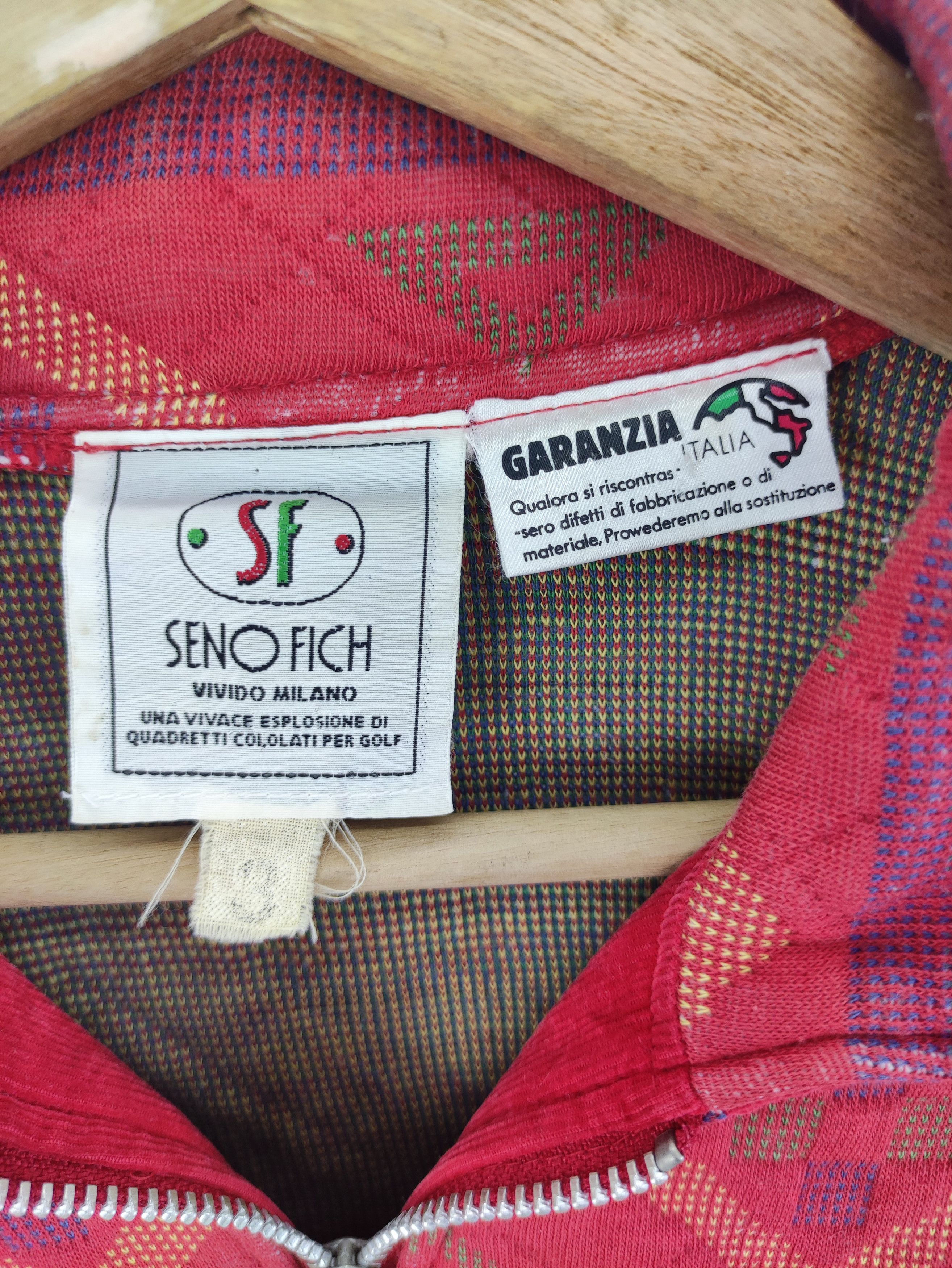Japanese Brand Vintage SenoFich Jacket Zipper Size US M / EU 48-50 / 2 - 3 Thumbnail