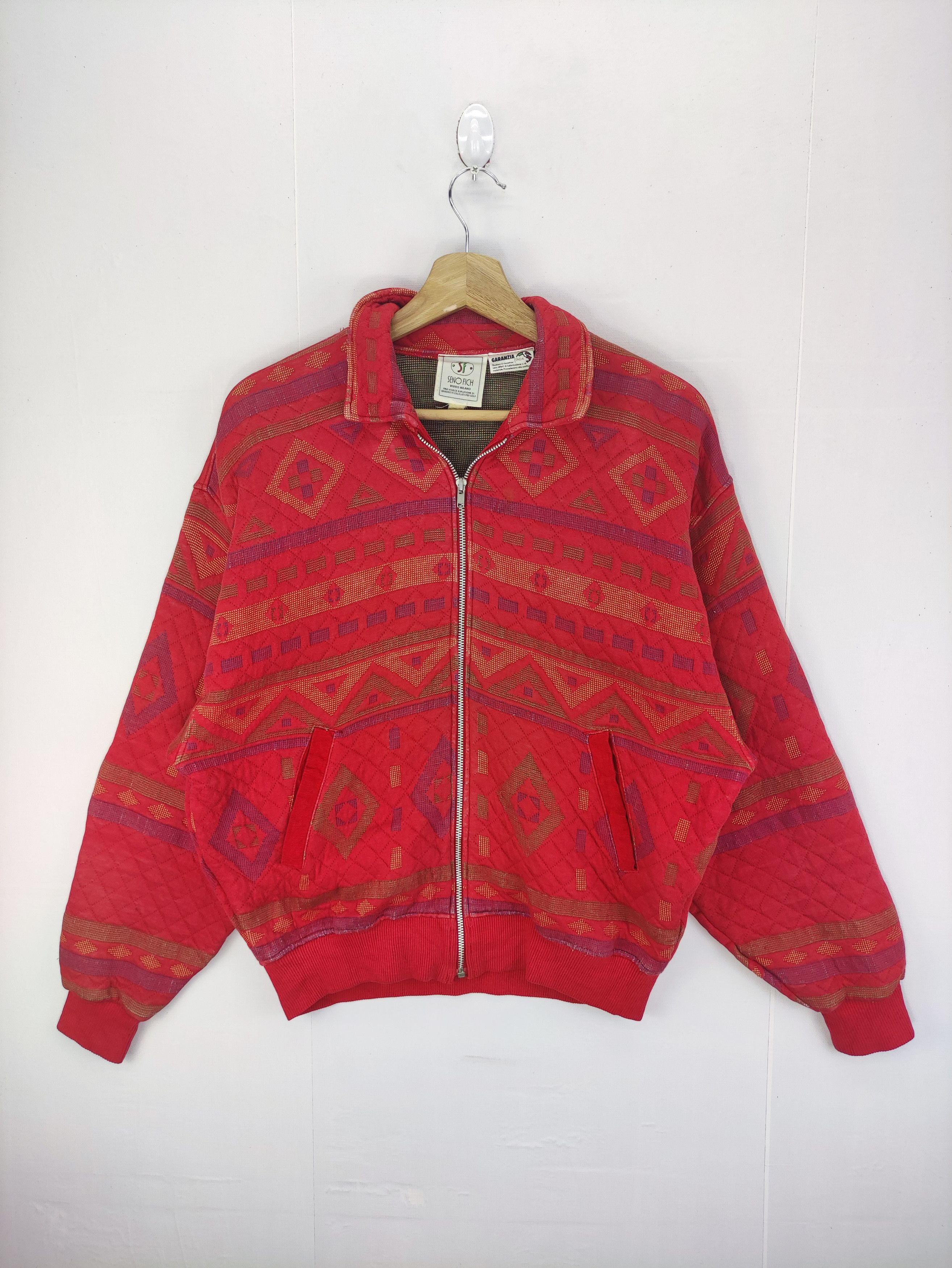 Japanese Brand Vintage SenoFich Jacket Zipper Size US M / EU 48-50 / 2 - 1 Thumbnail