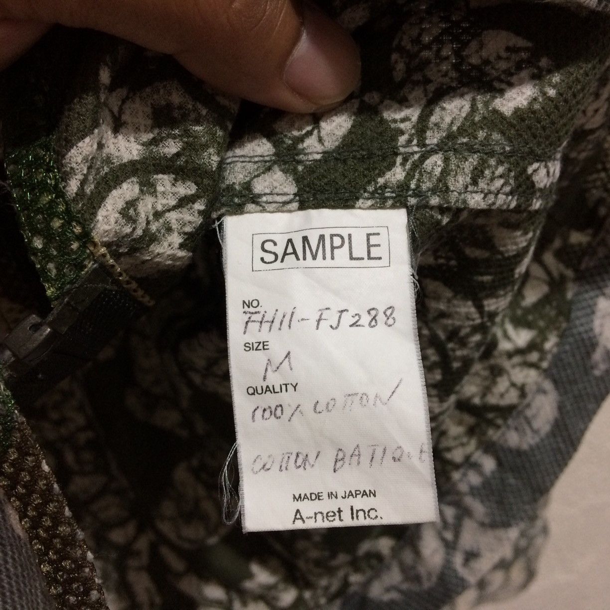 Final Home Rare SAMPLE Product FINAL HOME survival Zipper Up Size US M / EU 48-50 / 2 - 11 Thumbnail