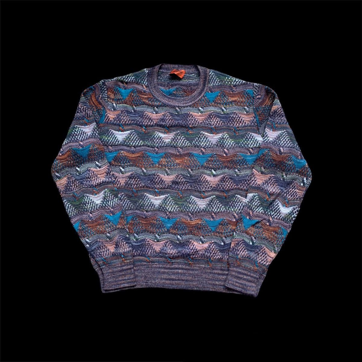 Missoni Vintage Missoni Wool Knitewear Size US XL / EU 56 / 4 - 2 Thumbnail