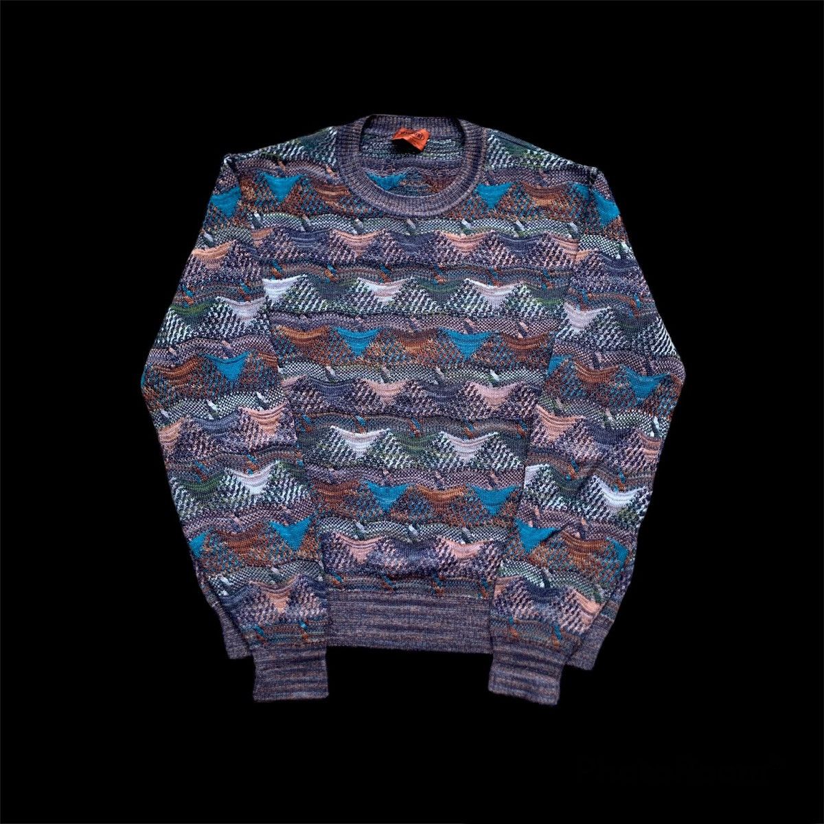 Missoni Vintage Missoni Wool Knitewear Size US XL / EU 56 / 4 - 1 Thumbnail