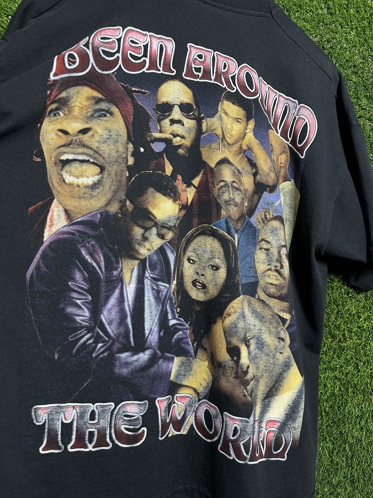 Vintage 🚨Vintage Puff Daddy & Family Been Around The World Rap Tee Size US XL / EU 56 / 4 - 5 Thumbnail